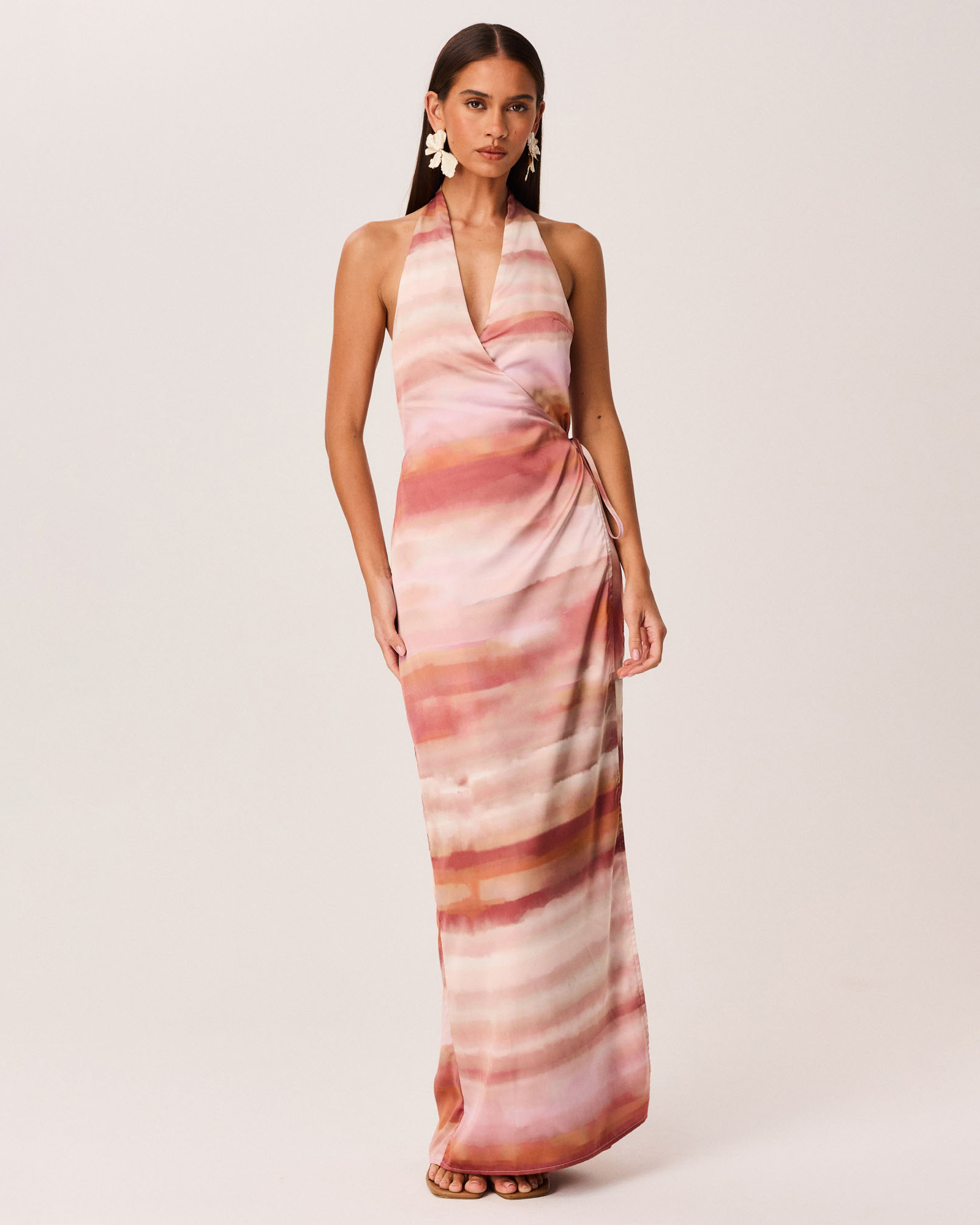 Atlanna Wrap Maxi Dress