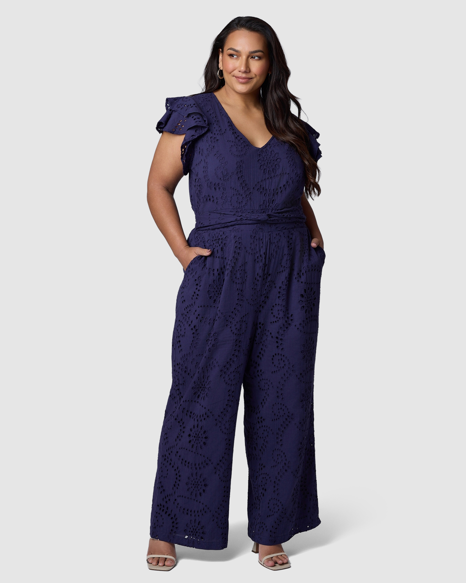 Layla Broderie Jumpsuit