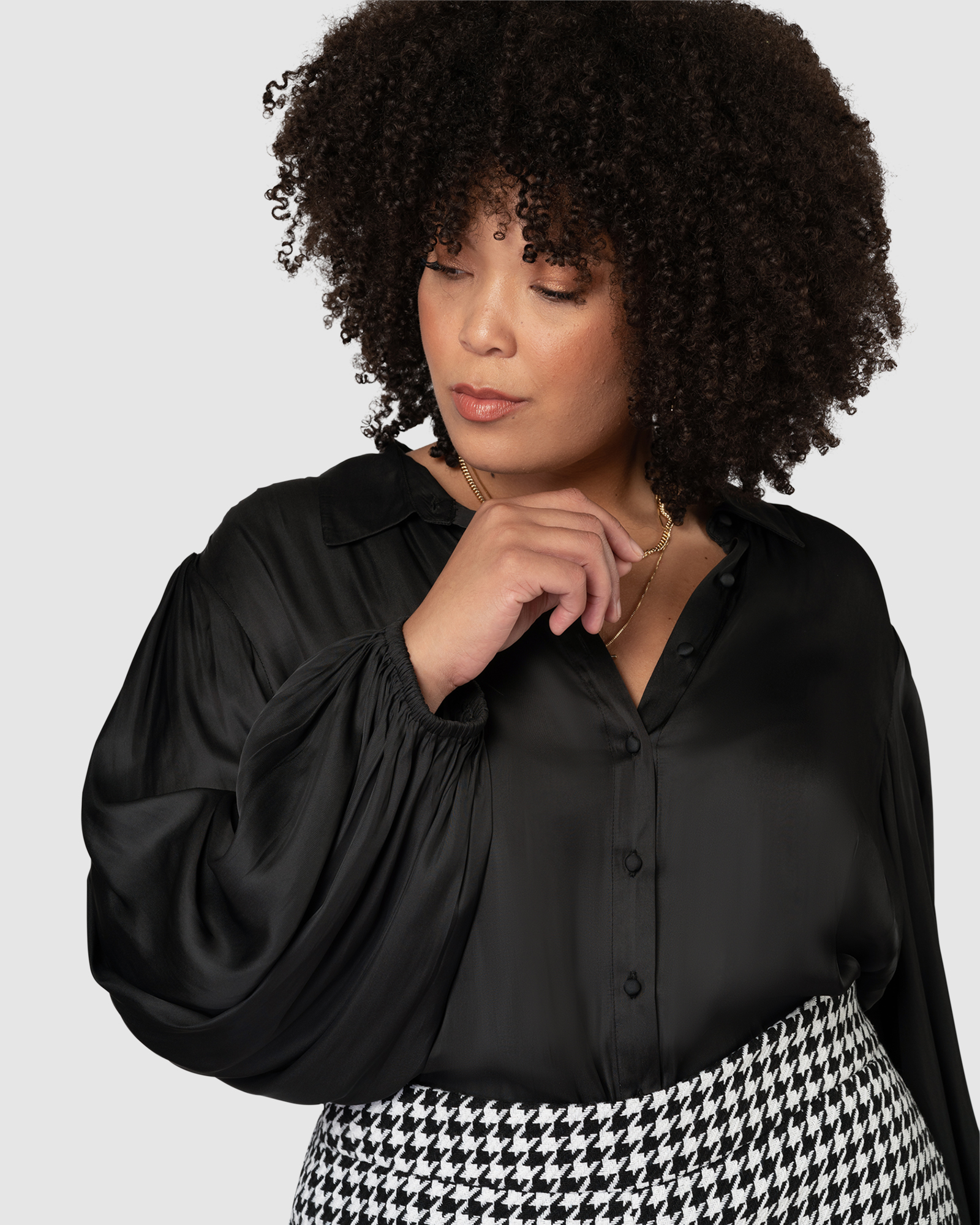 Loren Satin Shirt