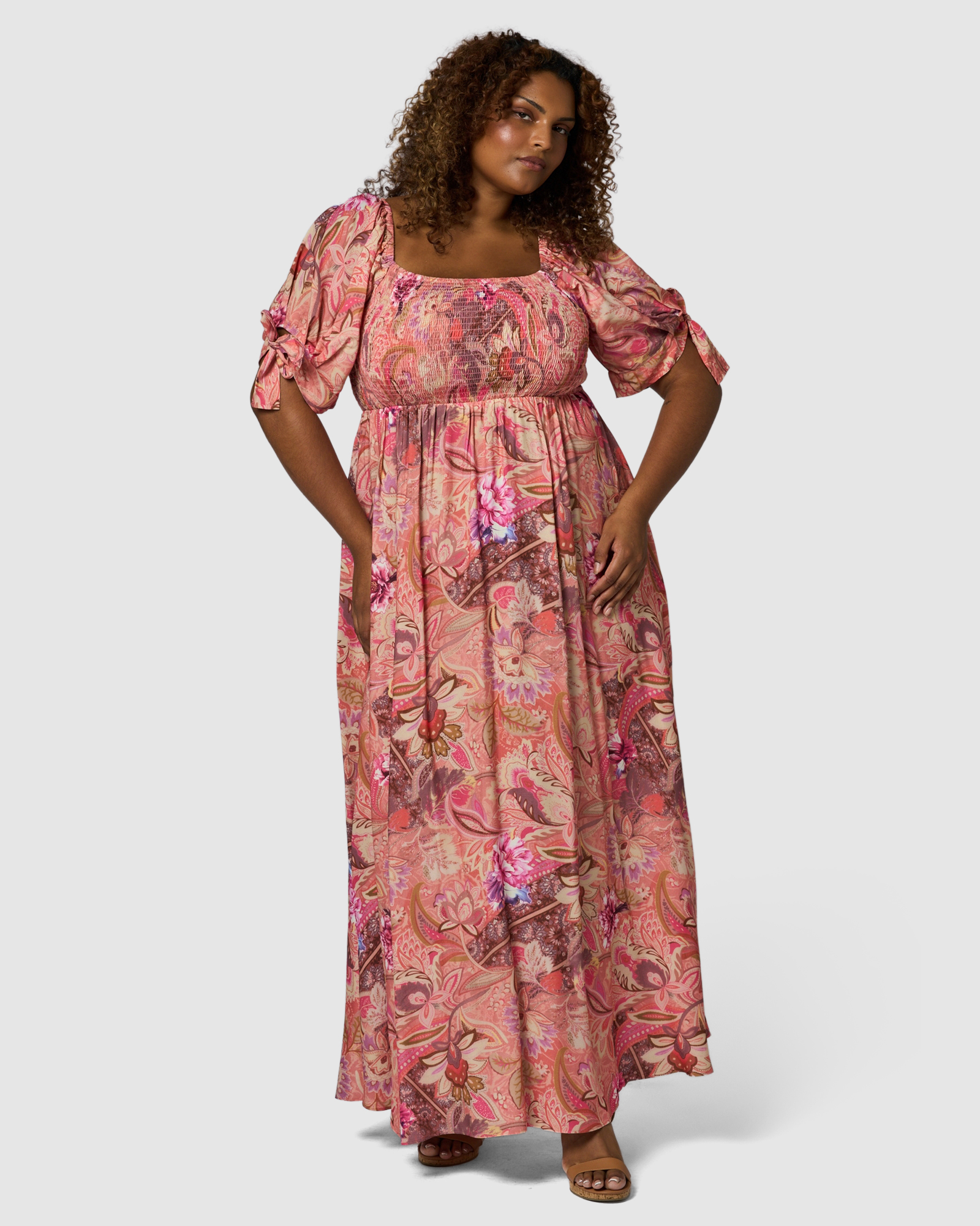 Maeve Ruffle Maxi Dress