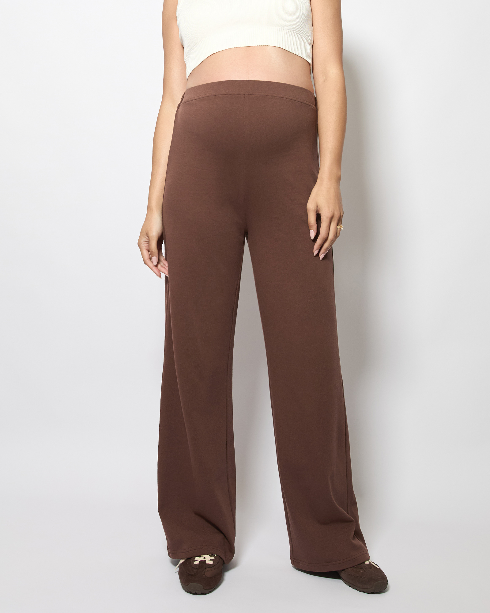 Harriette Wide Cotton Pants