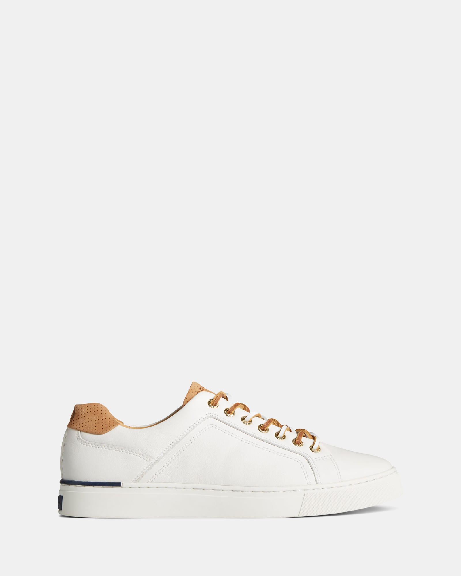 Gold Victura LTT Medium Leather White- Men's