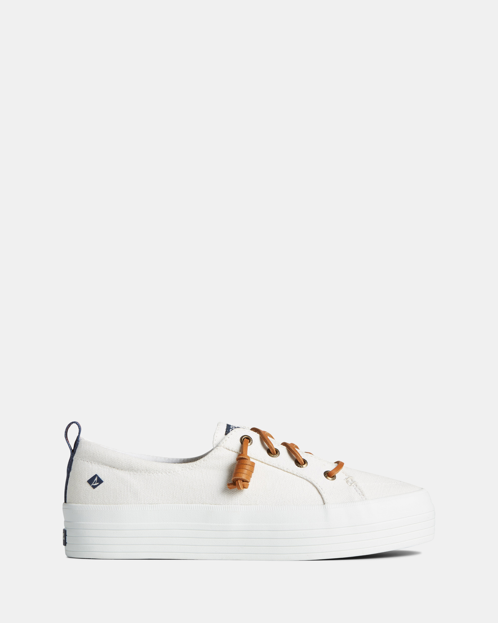 Crest Vibe Platform Canvas White- Women's