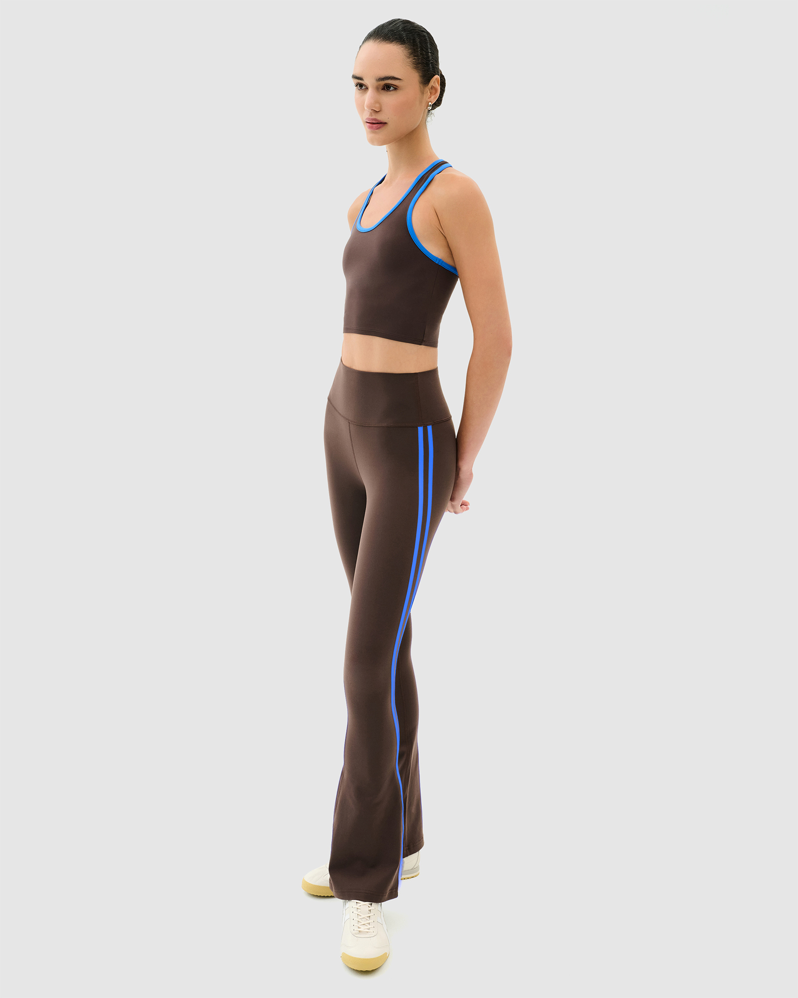 Raquel High Waist Supplex Flare Tights