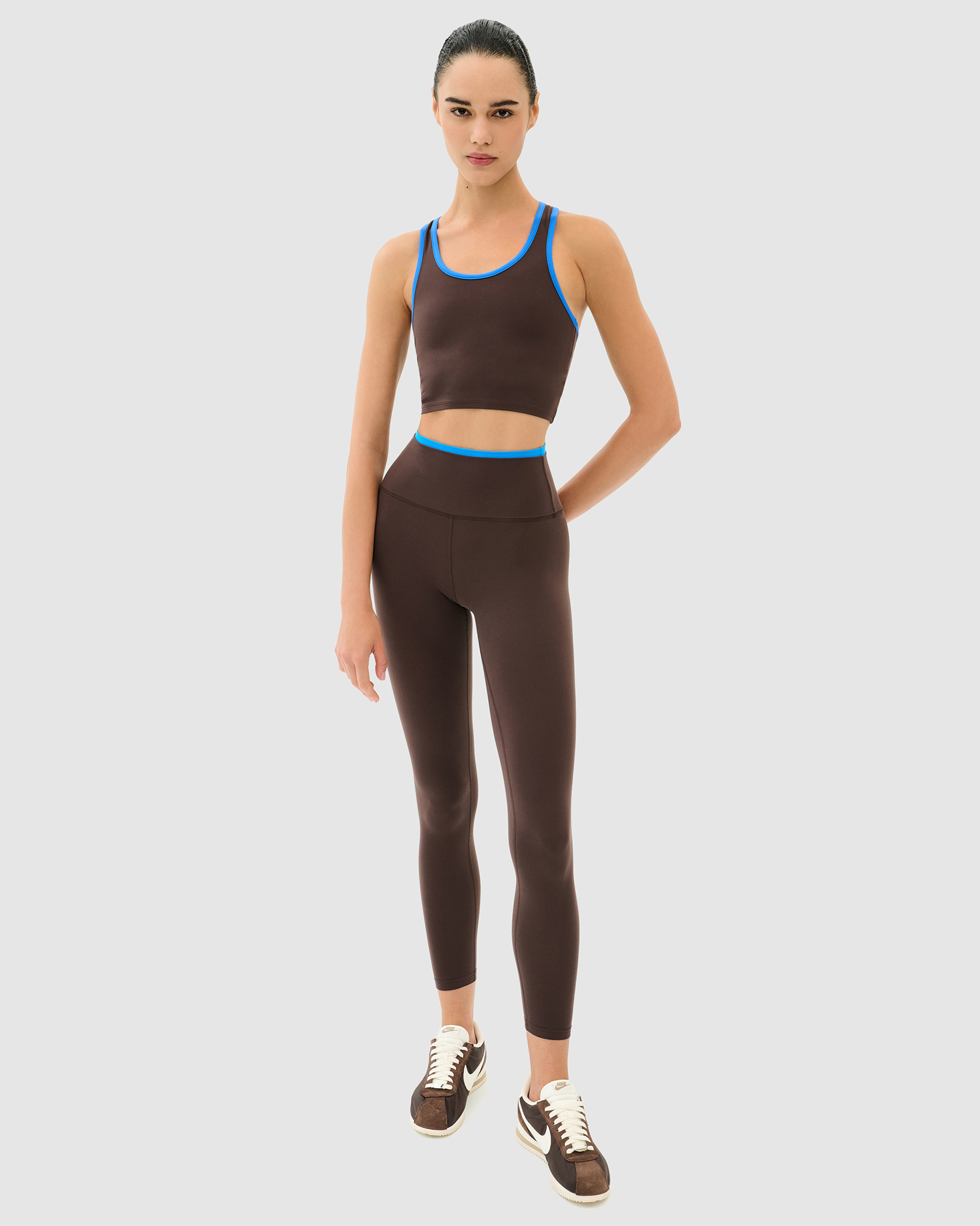 Dual High Waist Airweight 7/8 Leggings