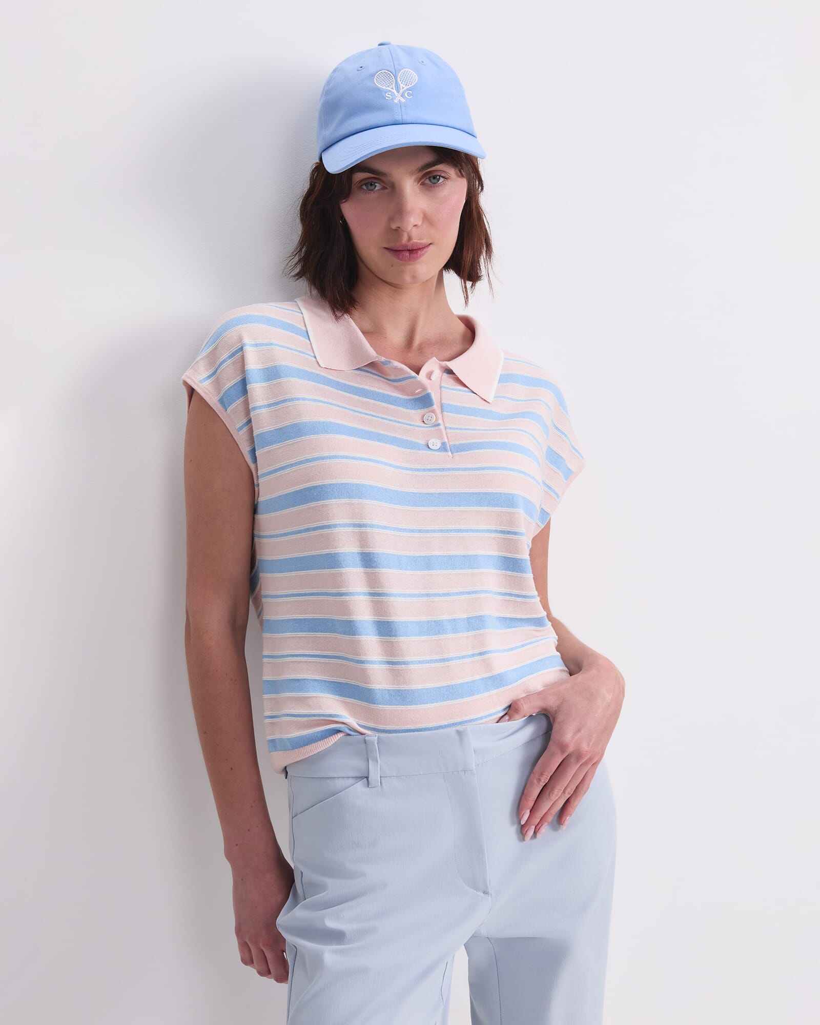 Alphine Stripe Polo