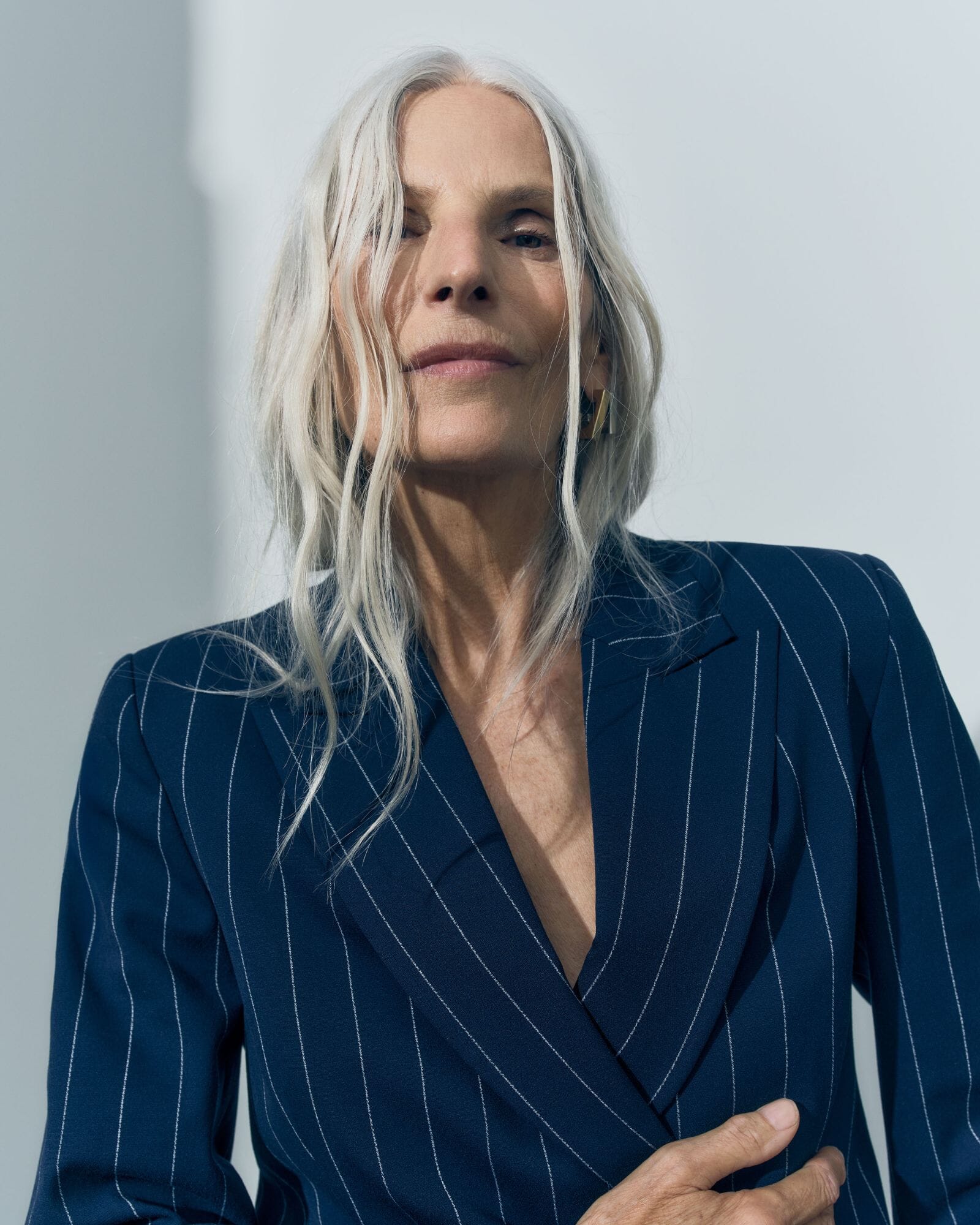 Mya Pinstripe Blazer