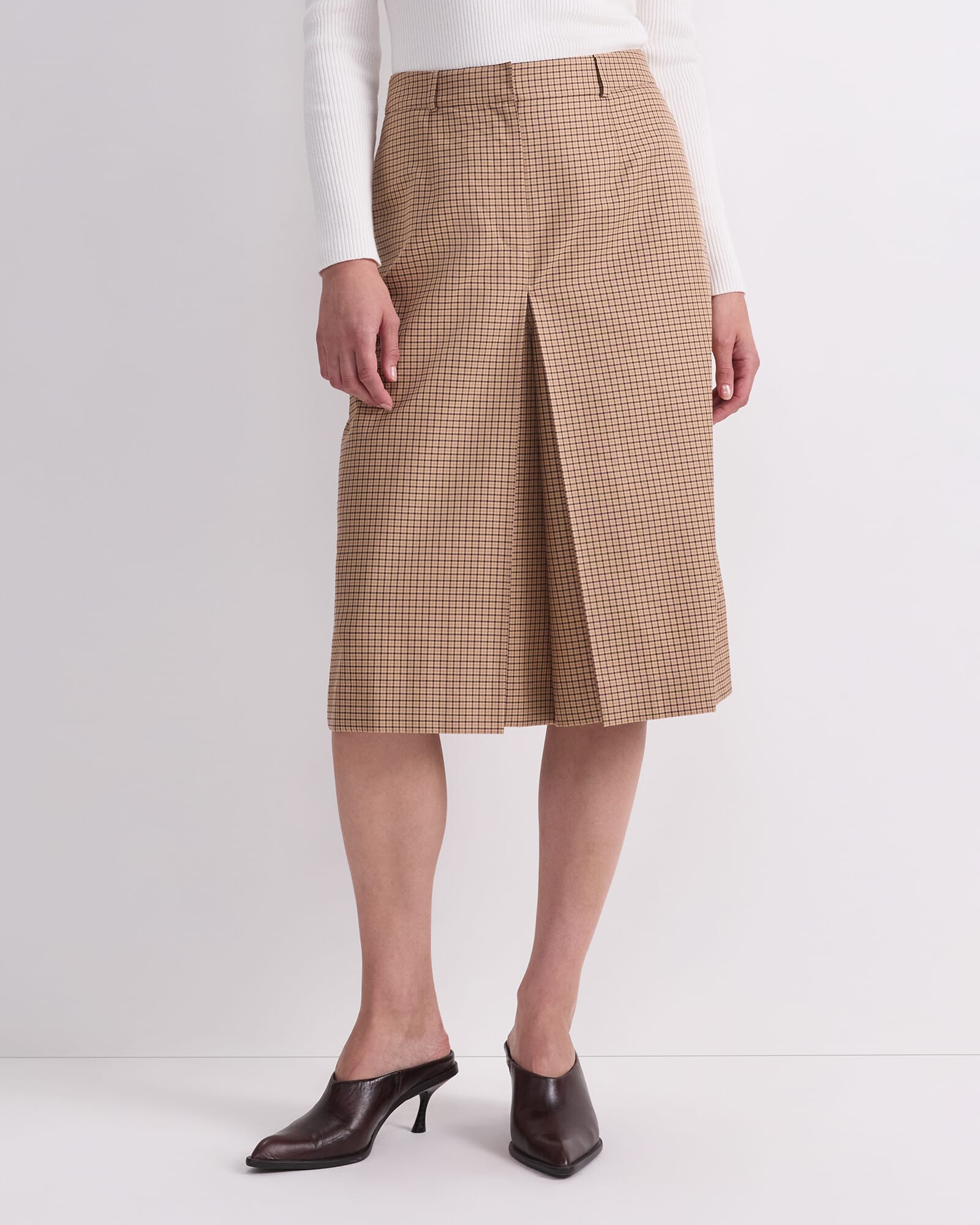 Audrey Check Culotte