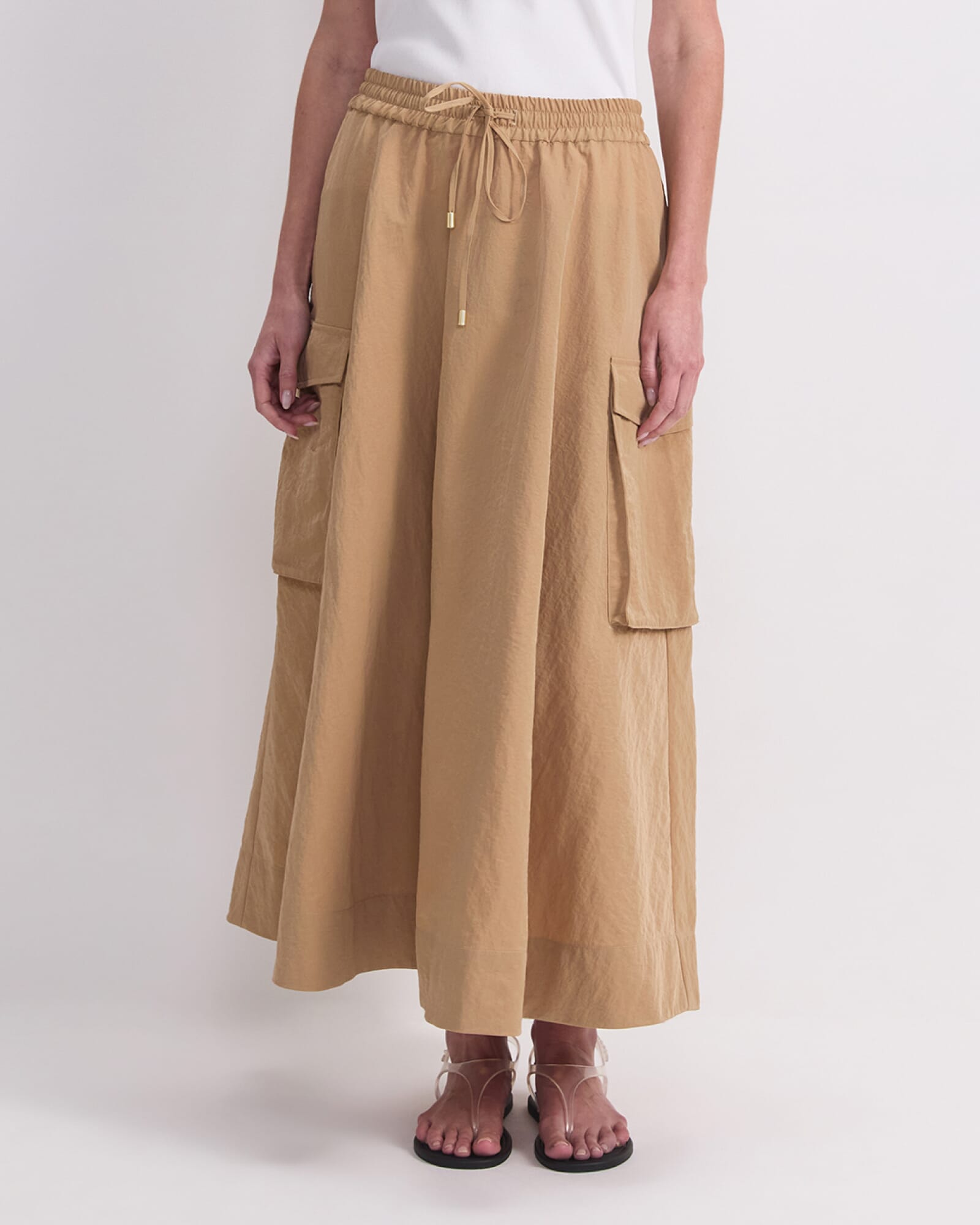 Tia Pocket Maxi Skirt