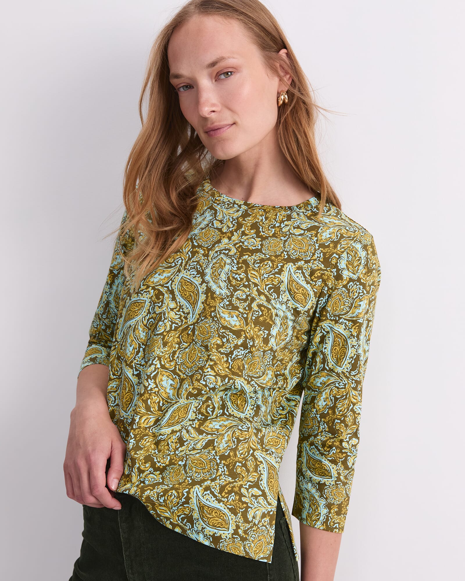 Maria Mercerised Tee