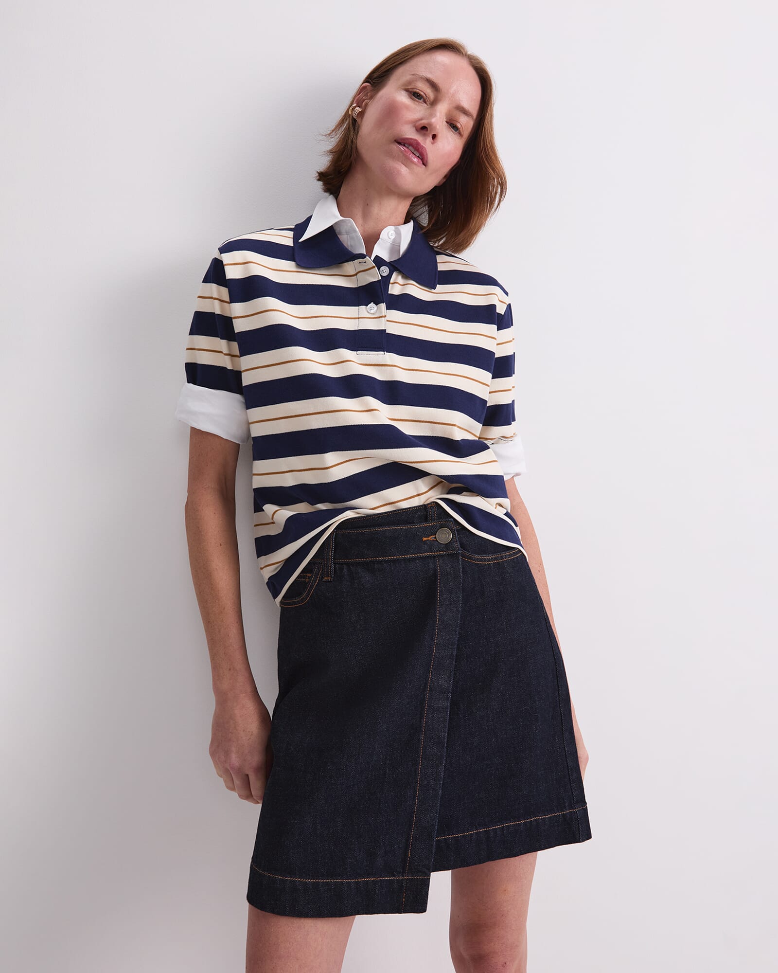 Anahit Stripe Polo