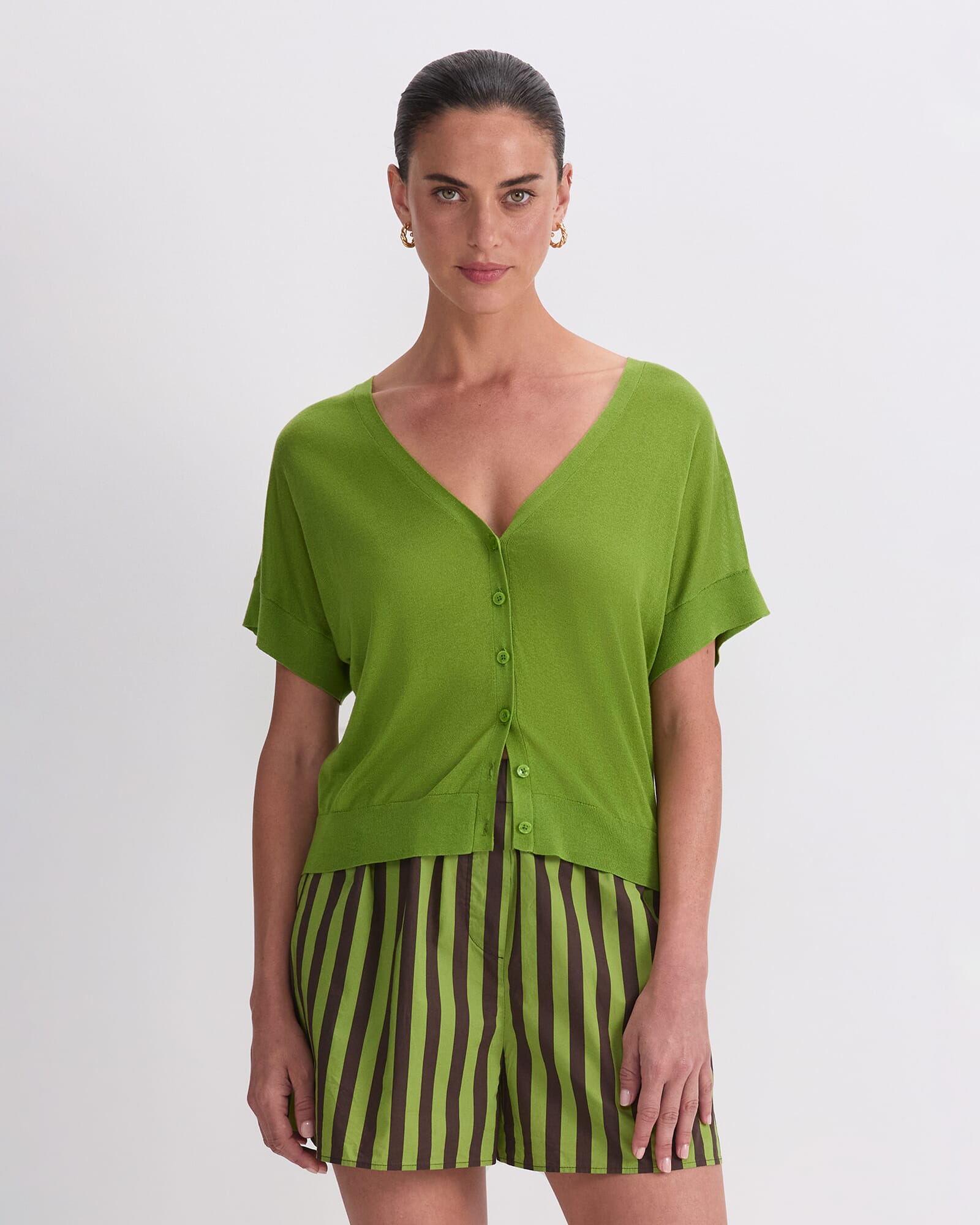 Silk Blend Reversible Knit