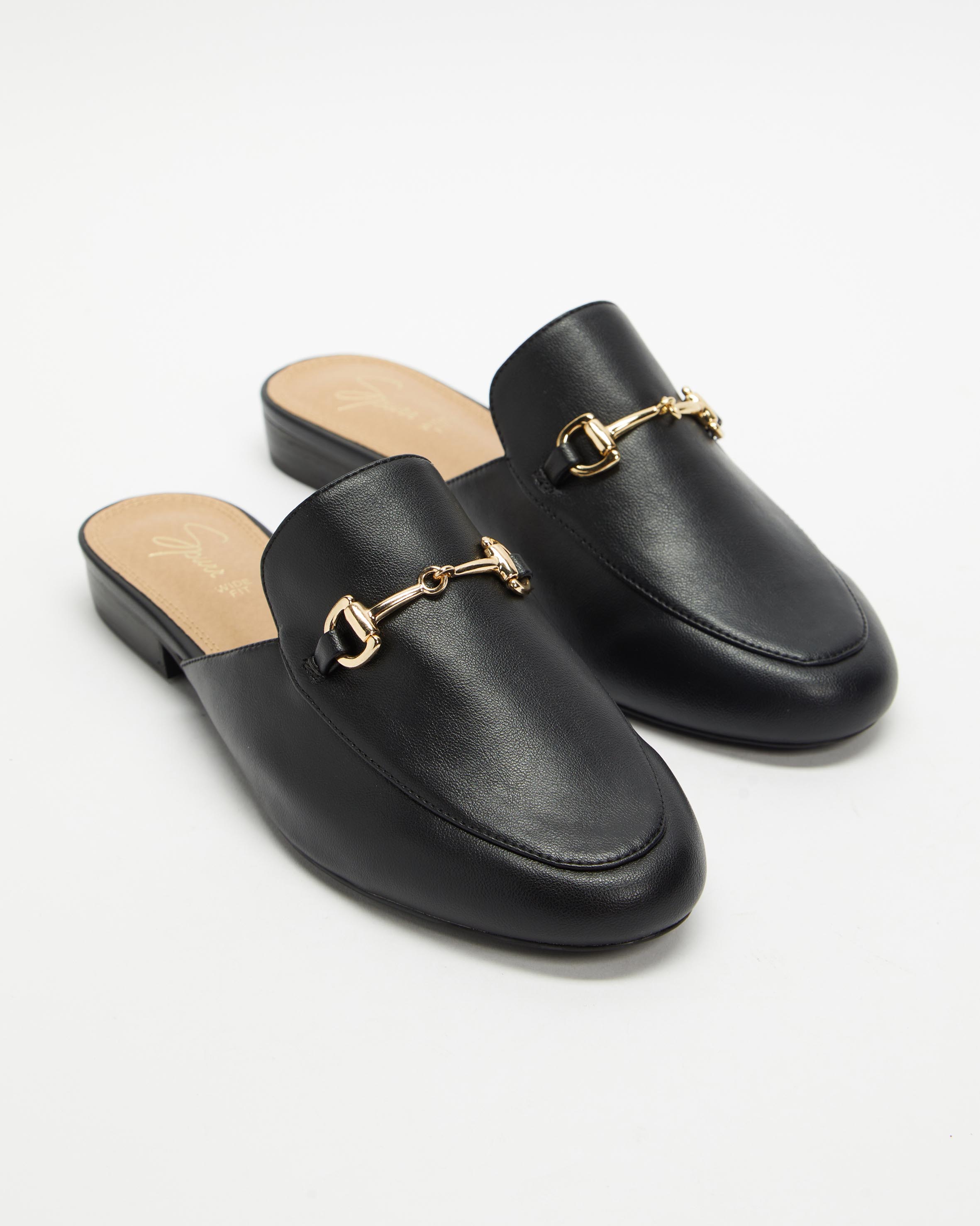 Sim Wide Fit Mules - ONLINE EXCLUSIVE
