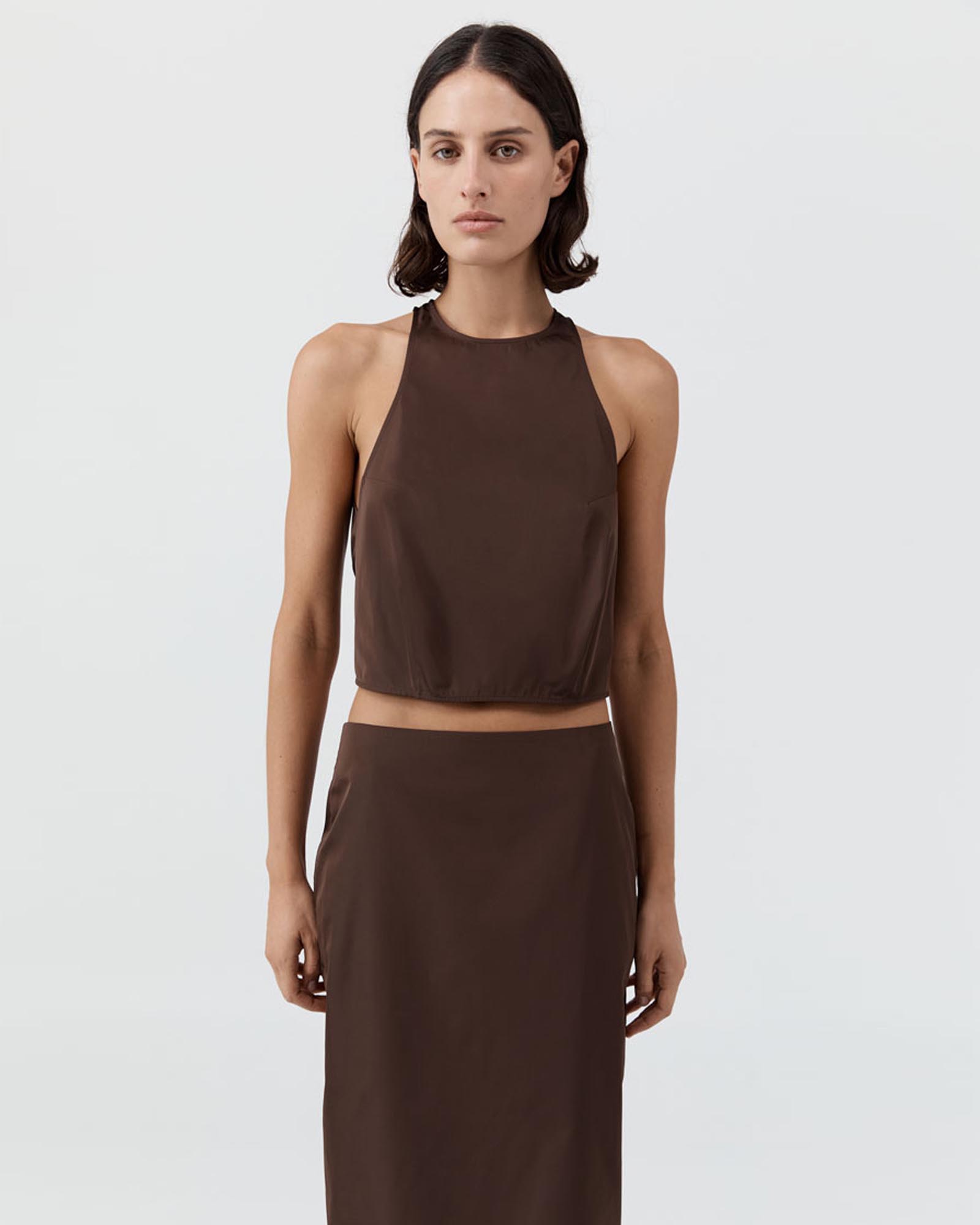 Paper Taffeta Cocoon Top