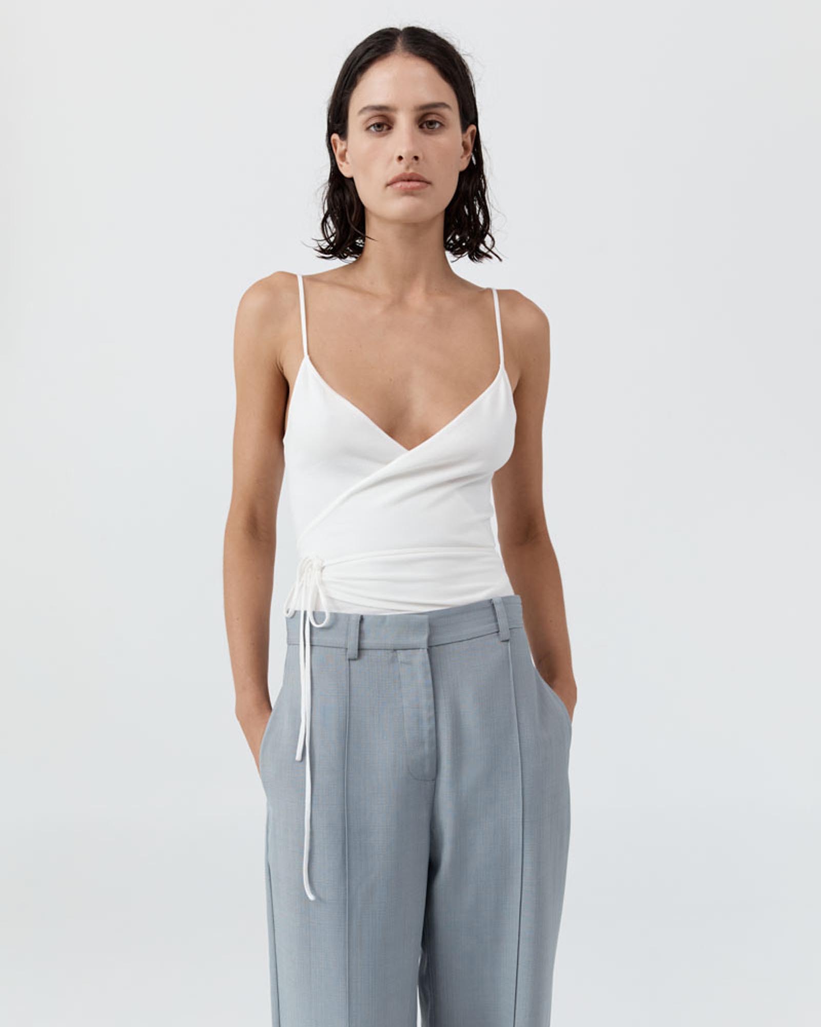Ballerina Wrap Knit Top