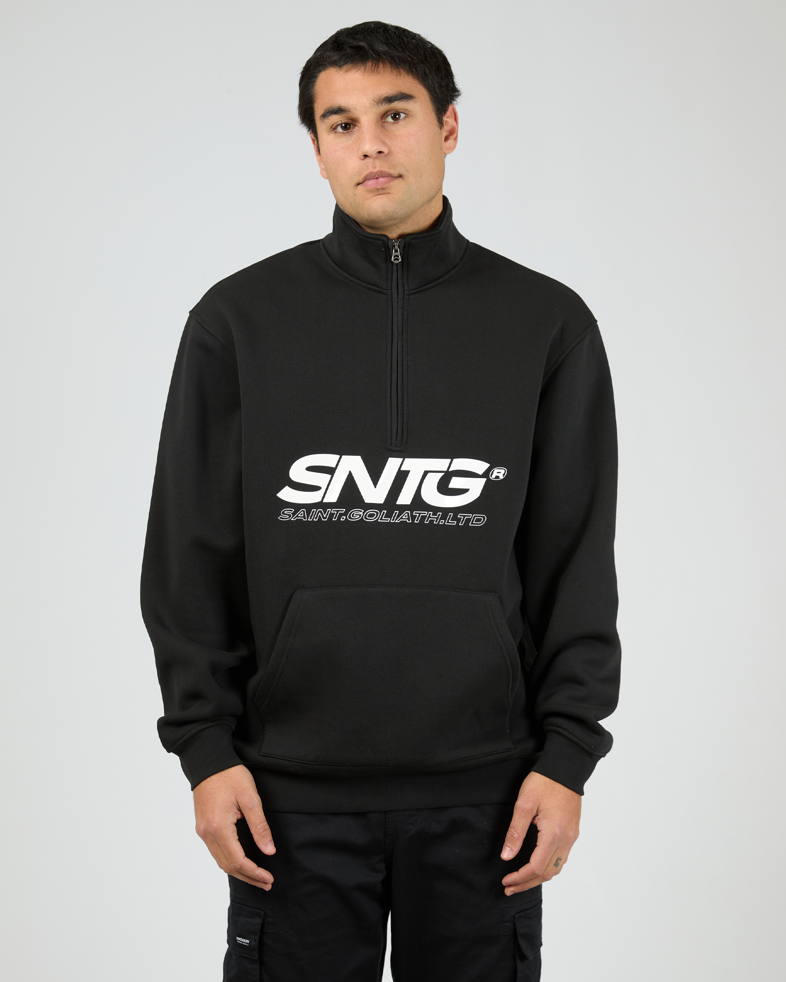 Overlapped Quarter Zip