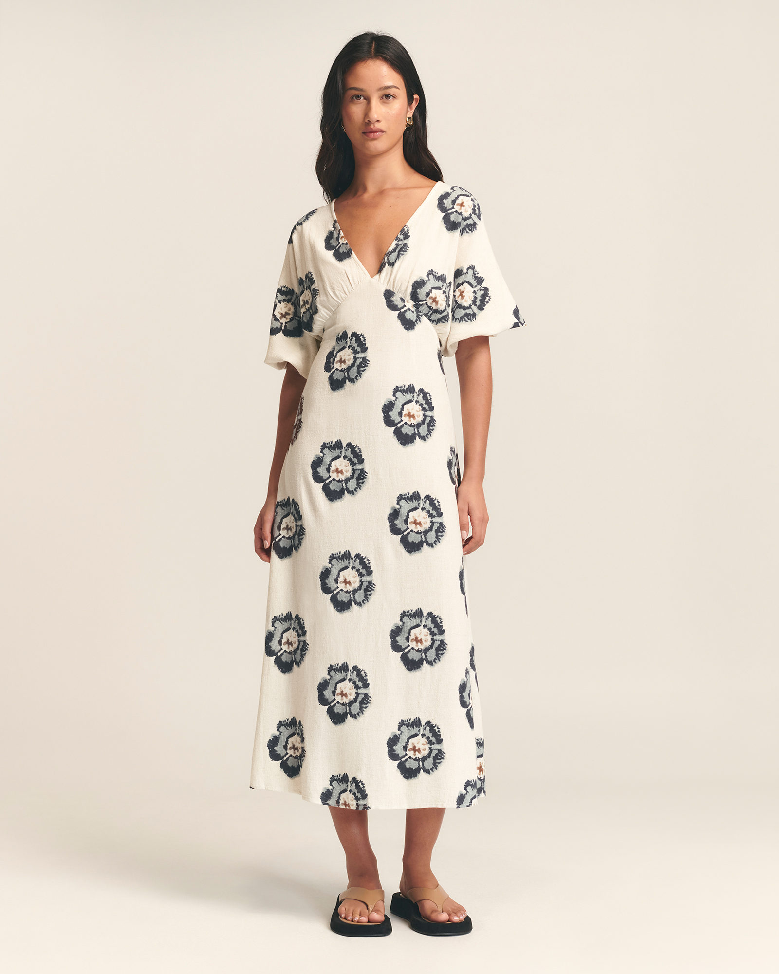 Palm Midi Dress