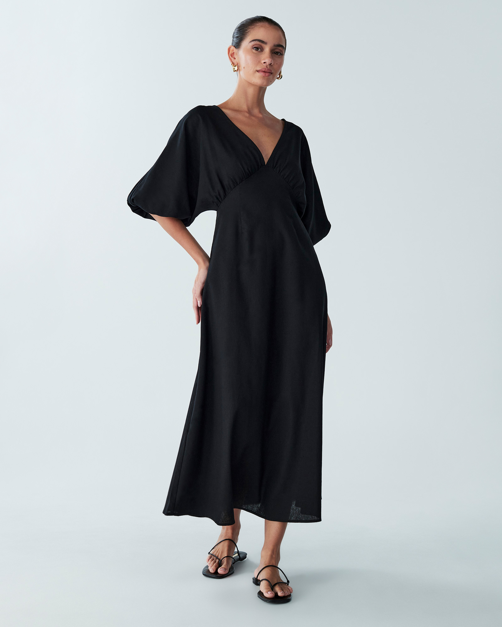 Palm Midi Dress