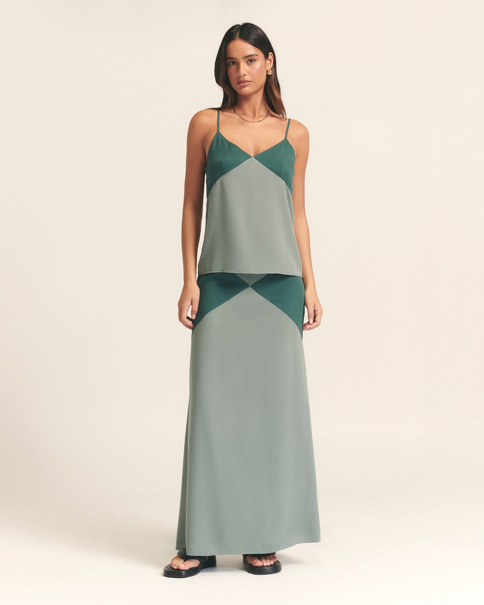 Shadow Maxi Skirt