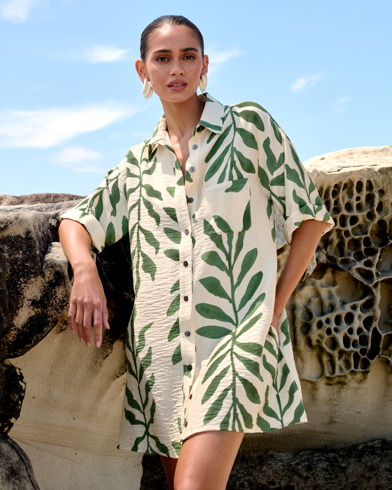 Nessa Shirt Dress