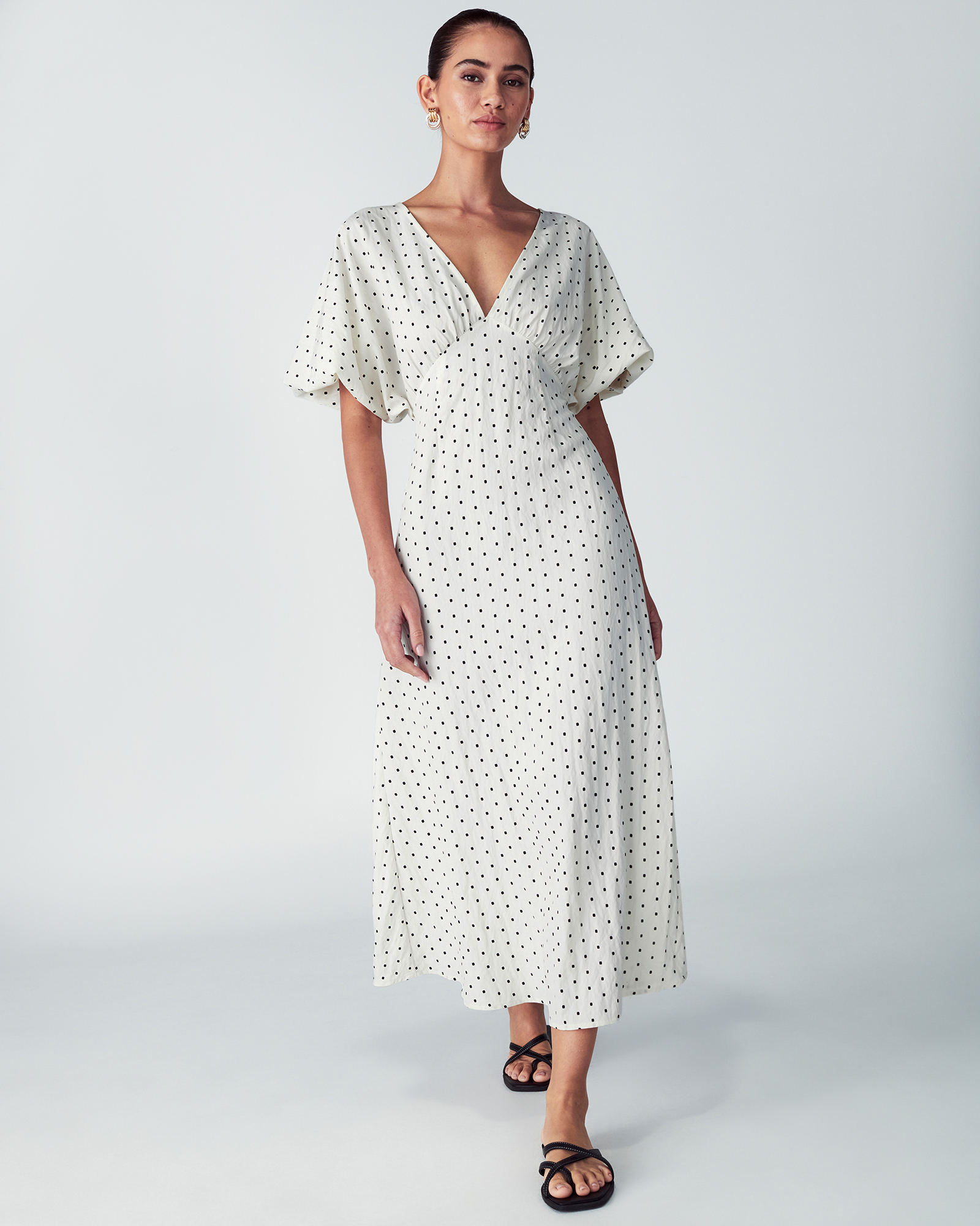Palm Midi Dress