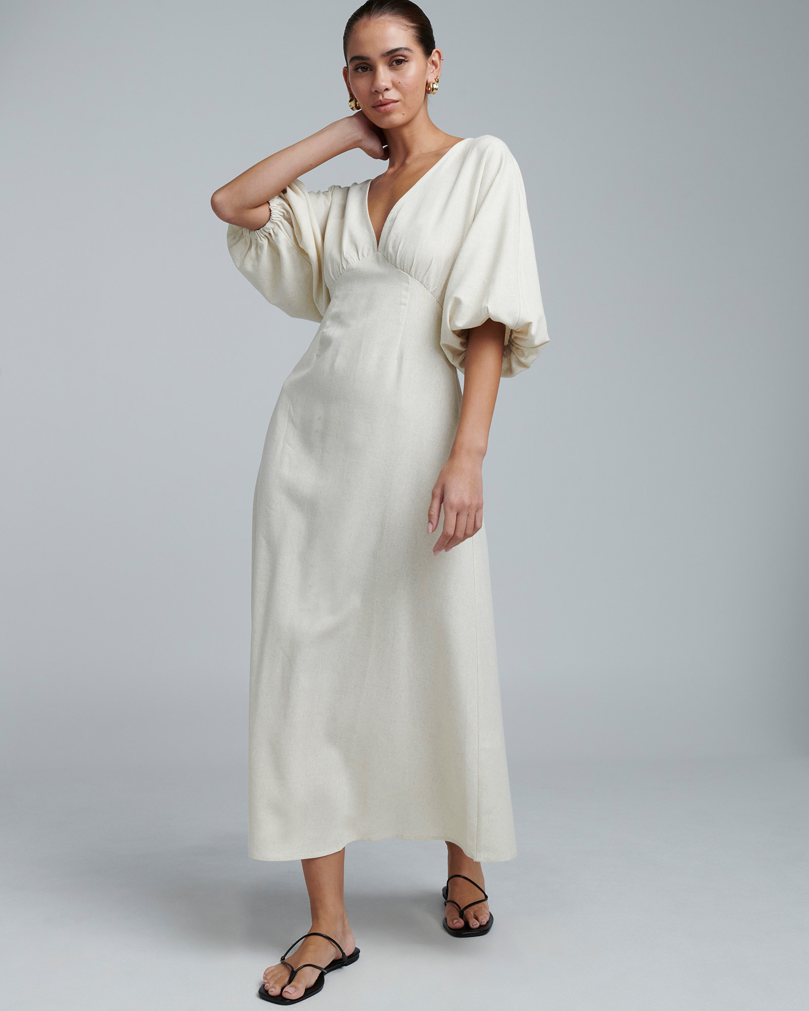 Palm Midi Dress