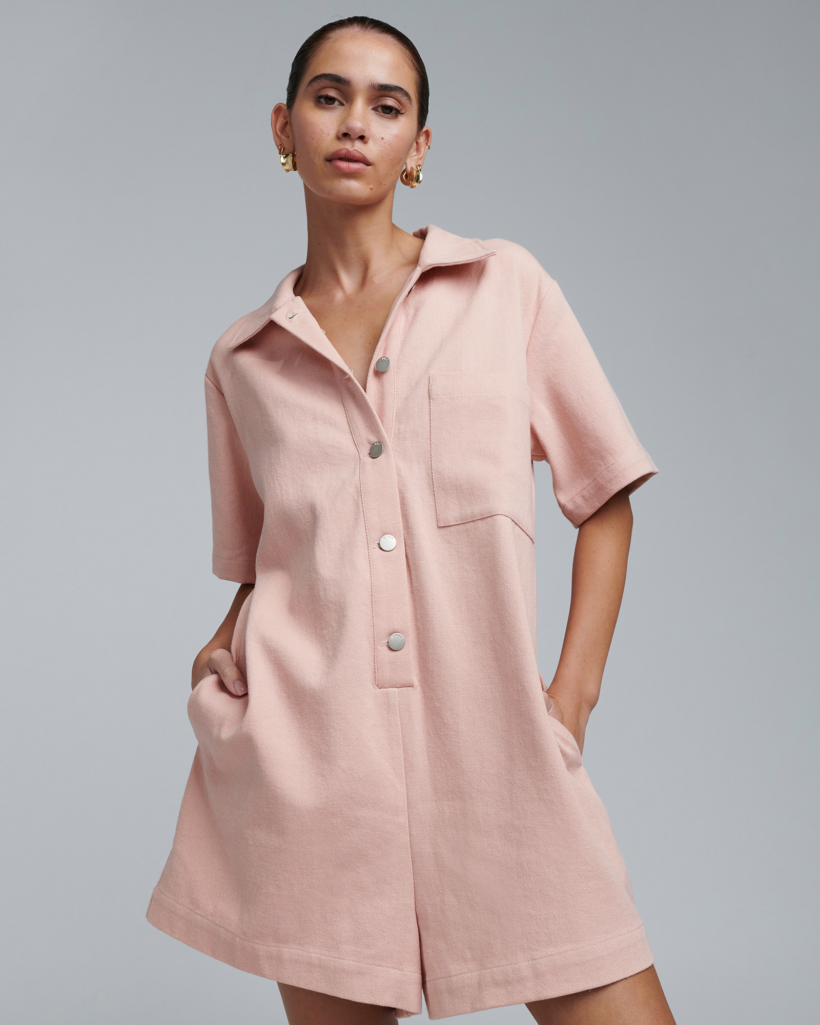 Sandra Denim Playsuit