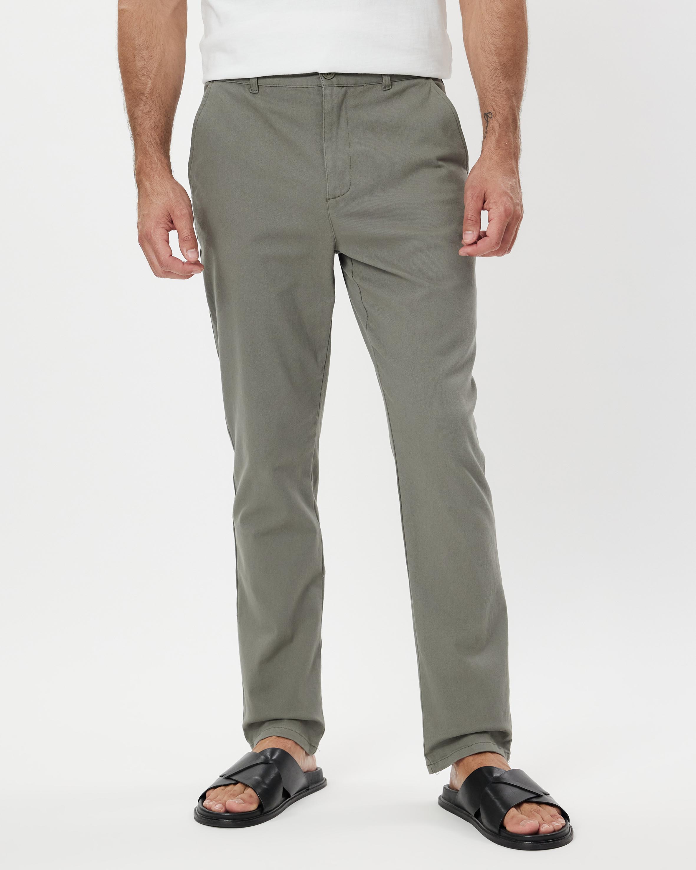 Straight Leg Chino Pants