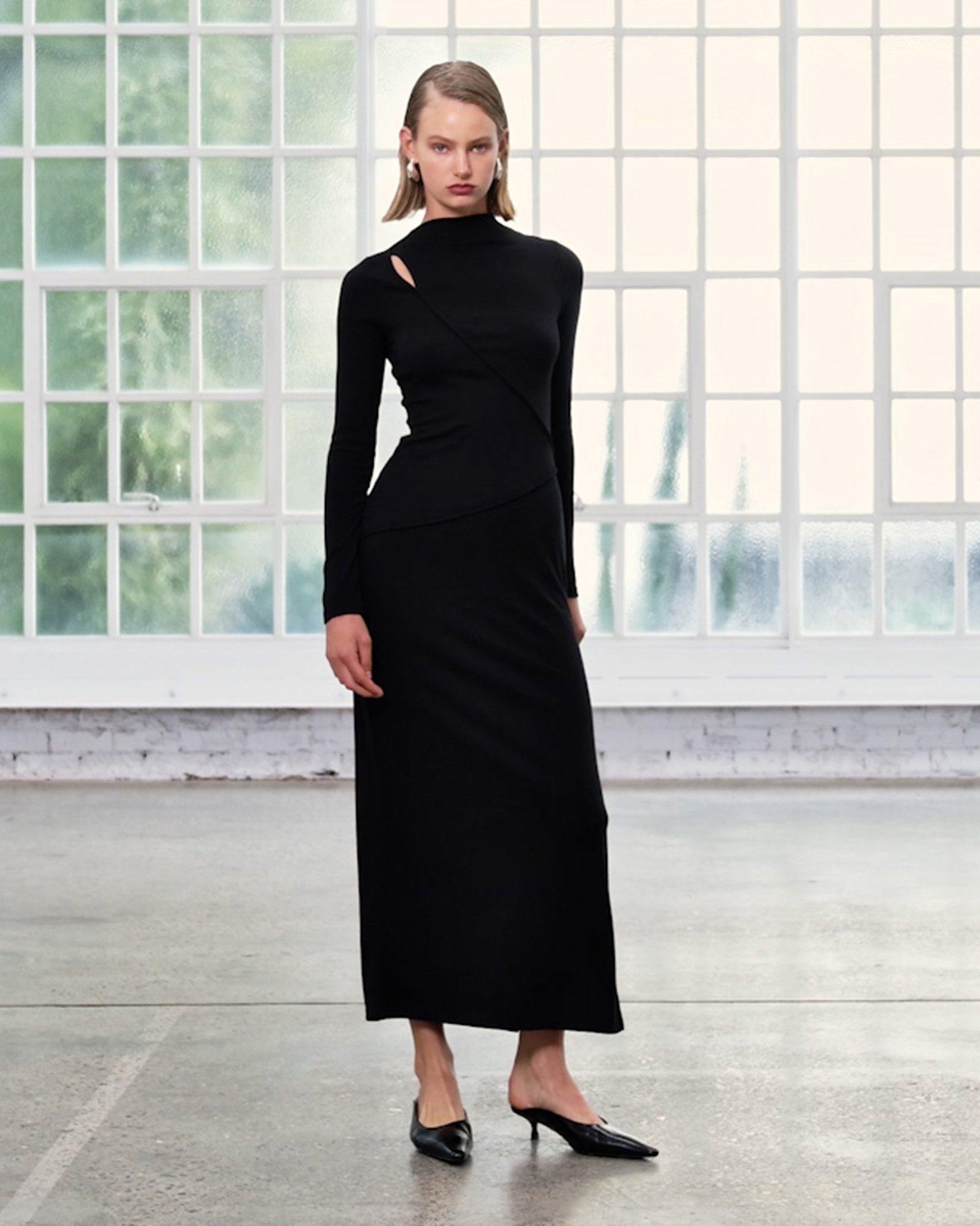 Alexi Assym Detail Midi Dress