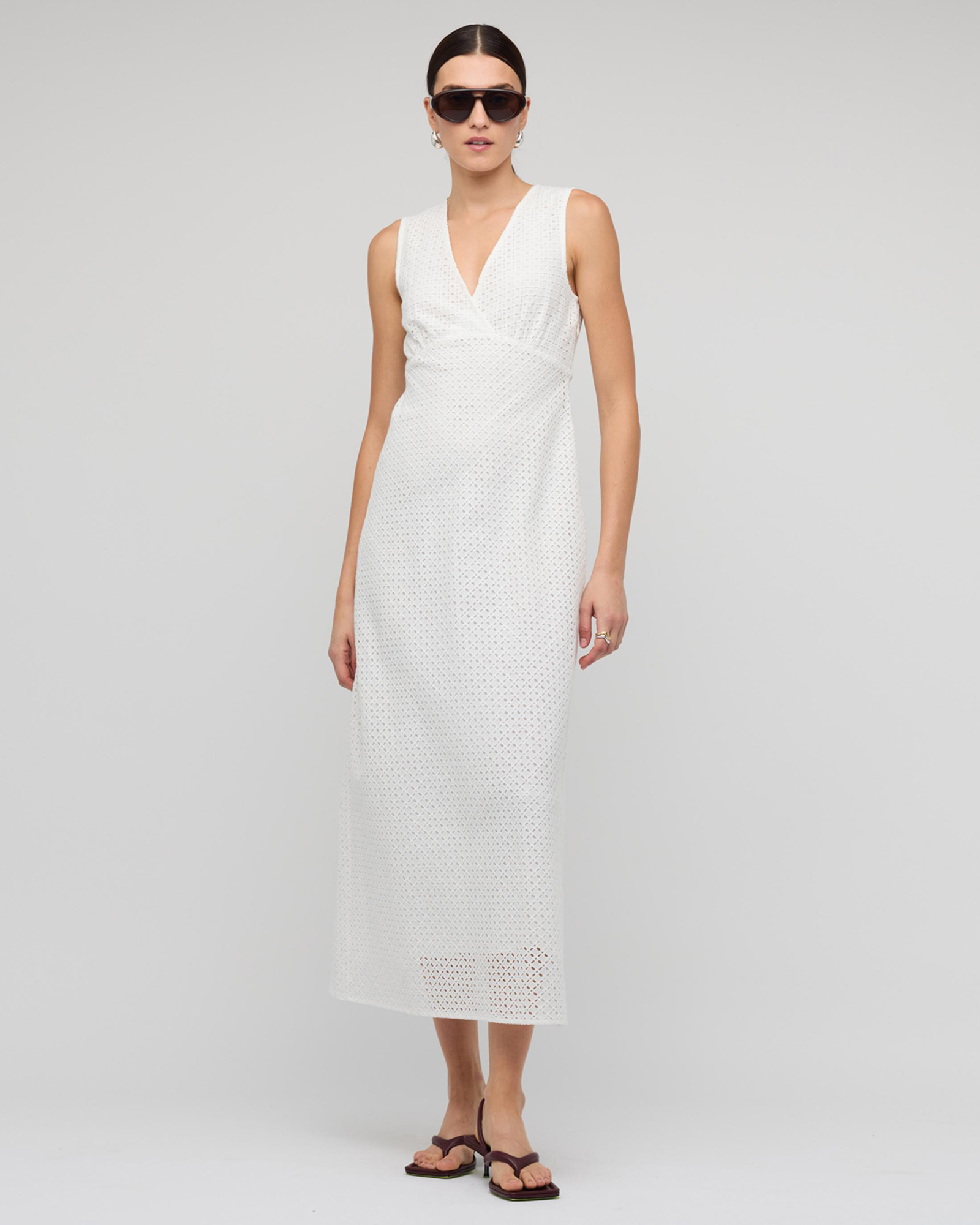 Arcadia Bias Midi Dress