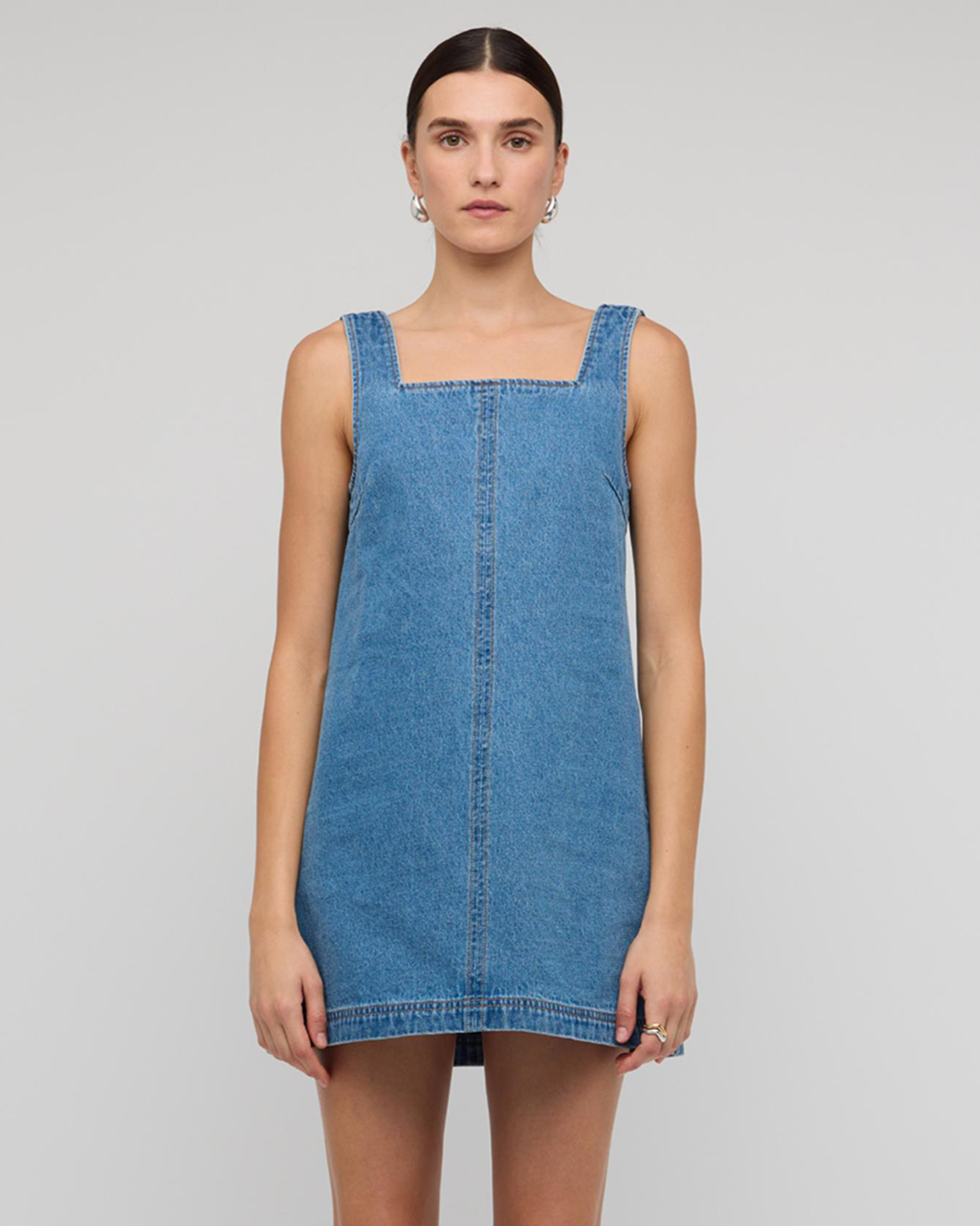 Cassia Denim Mini Dress