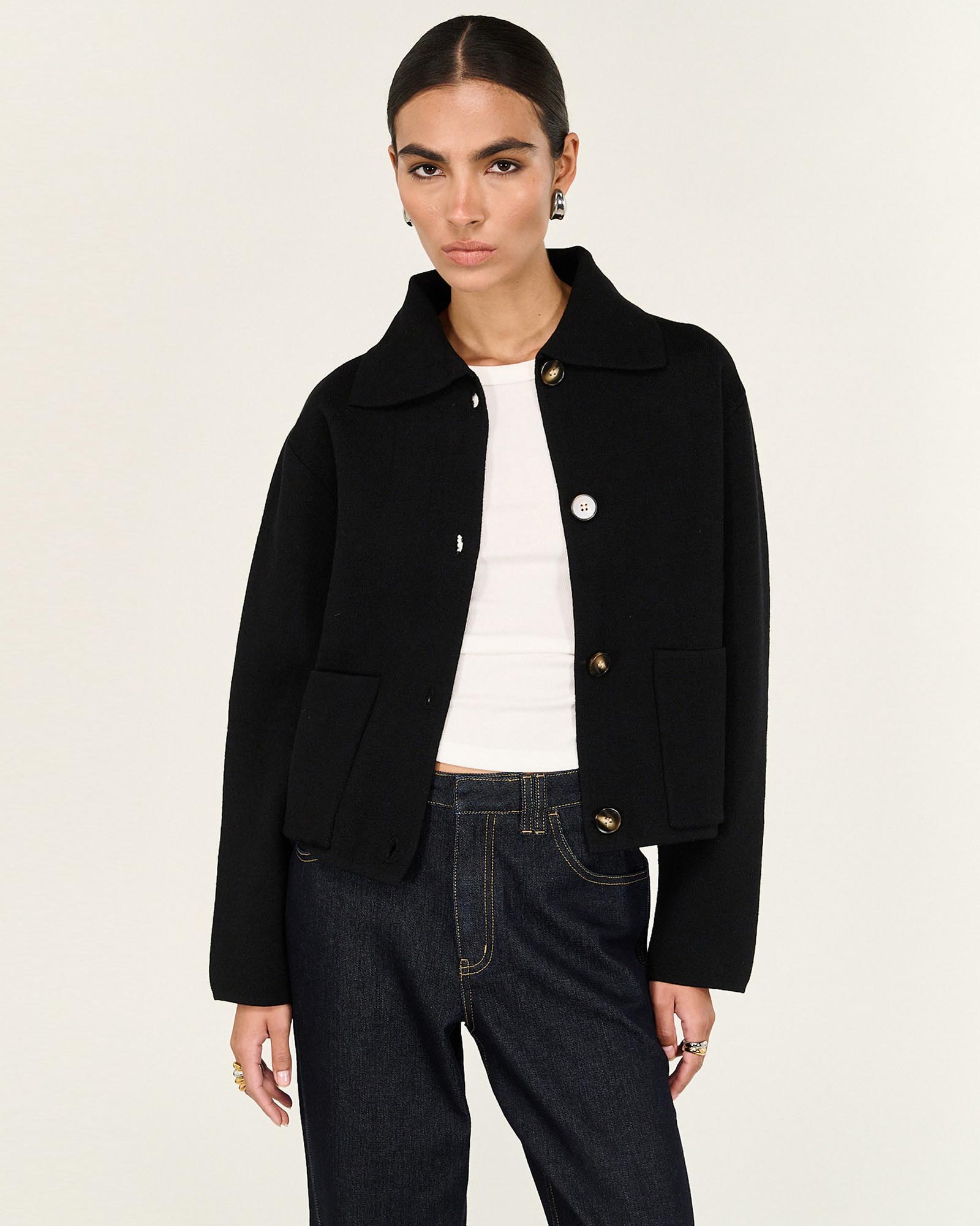 Aura Knit Barn Jacket