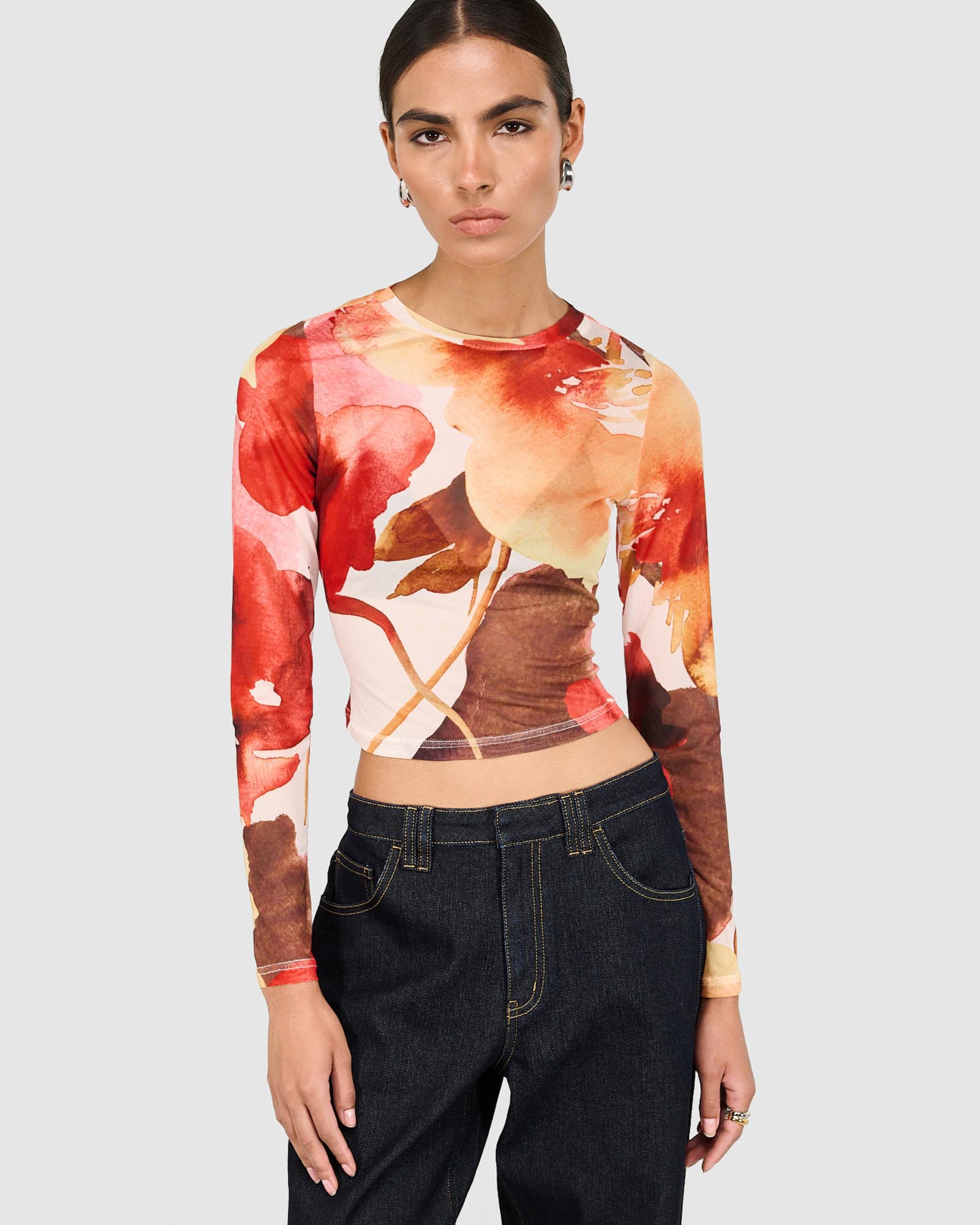 Kaia Mesh Top