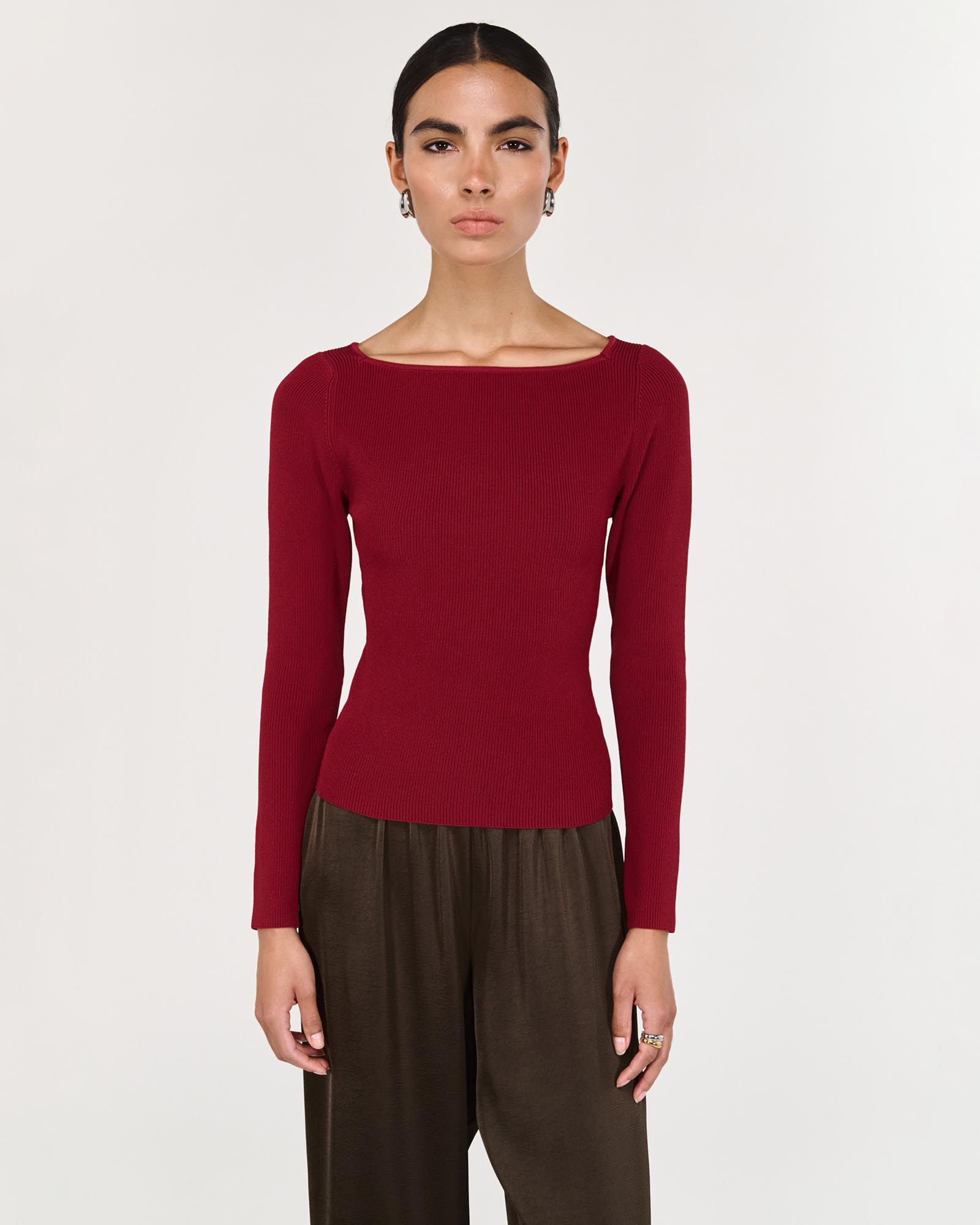 Eon Long Sleeve Knit Top