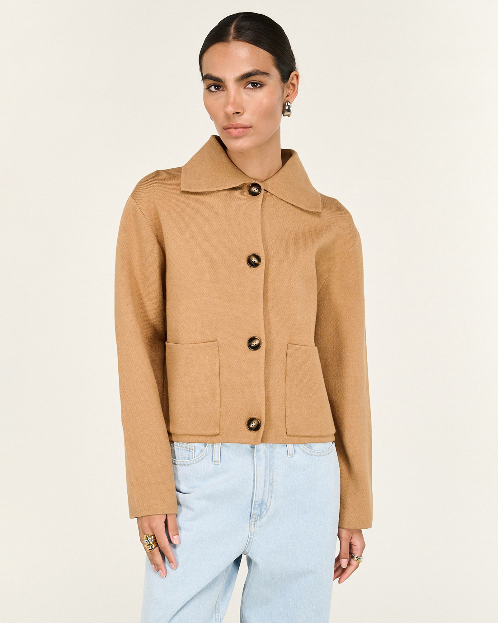 Aura Knit Barn Jacket