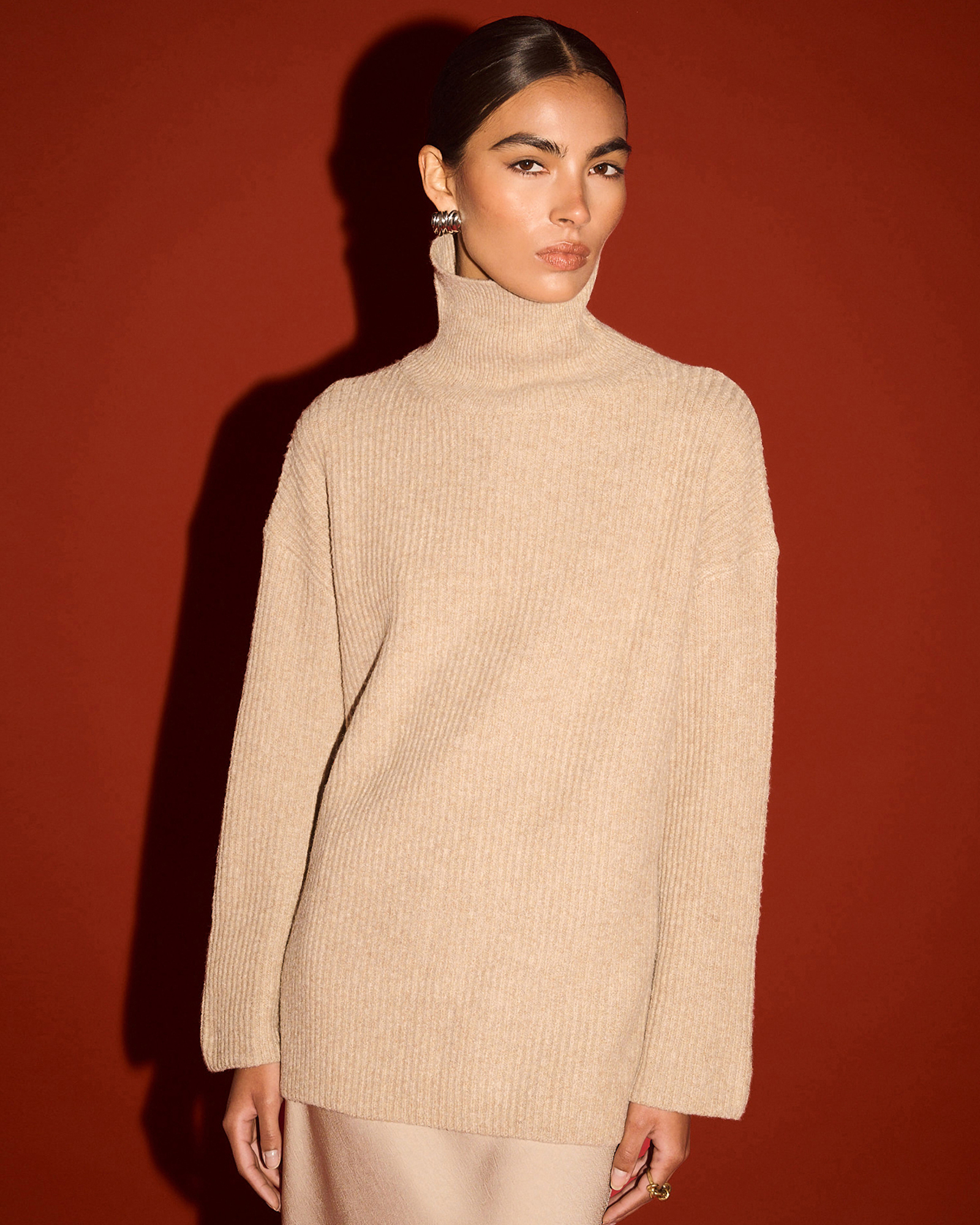 Sabine Roll Neck Jumper