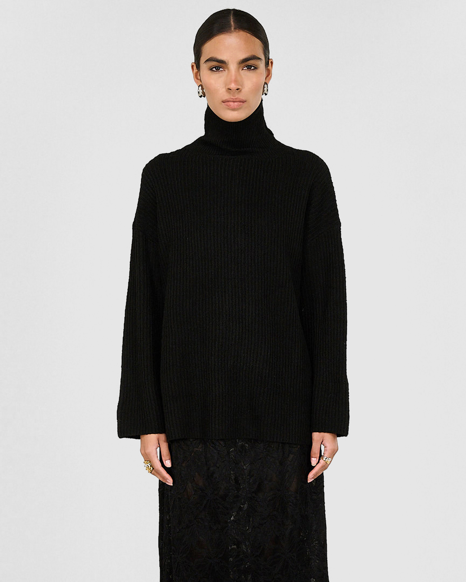 Sabine Roll Neck Jumper