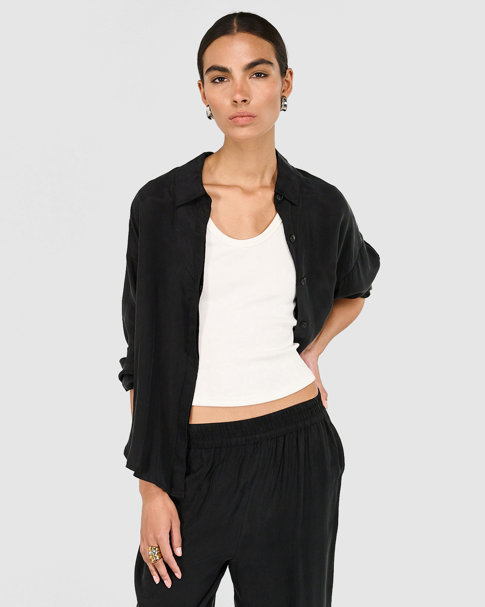 Sylvie Cupro Shirt