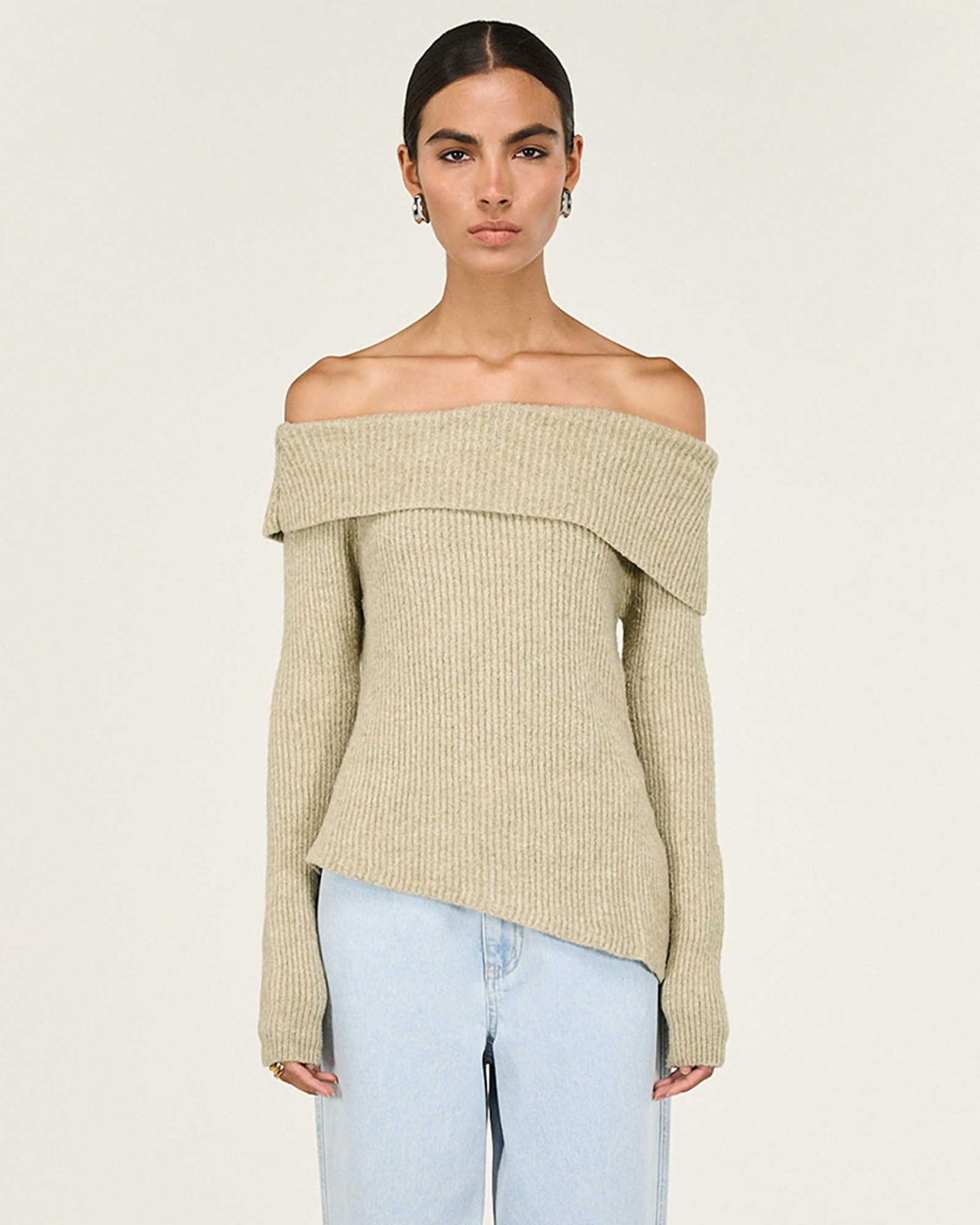 Alba Off Shoulder Knit