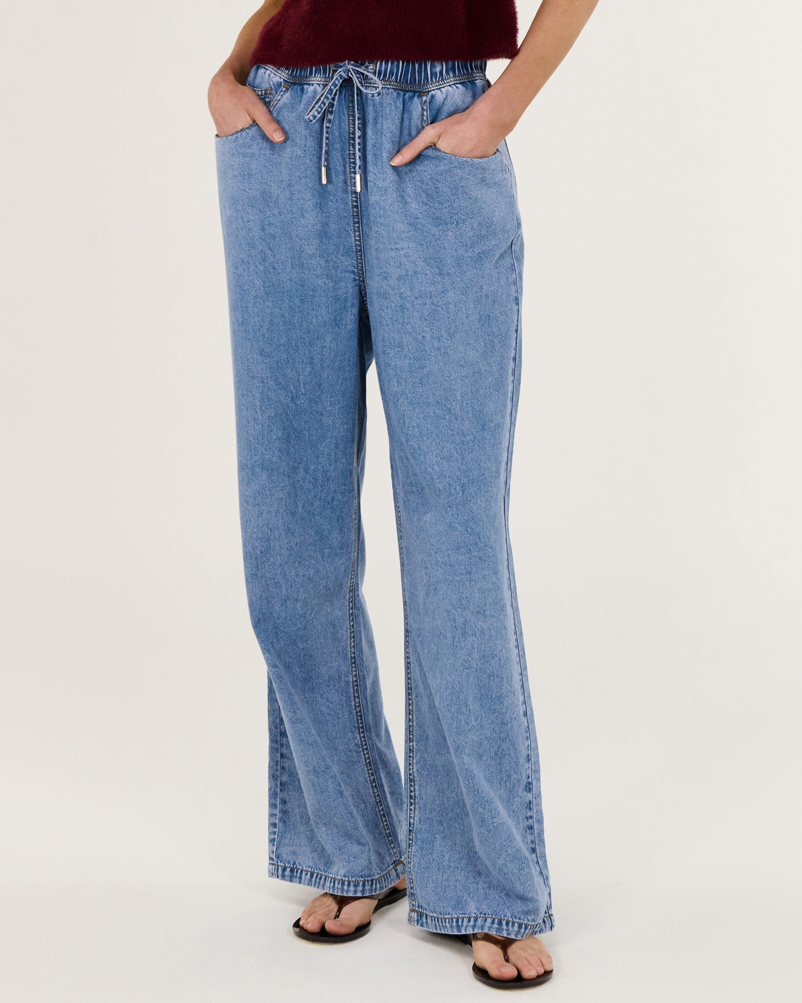 Rae Relaxed Chambray Pants