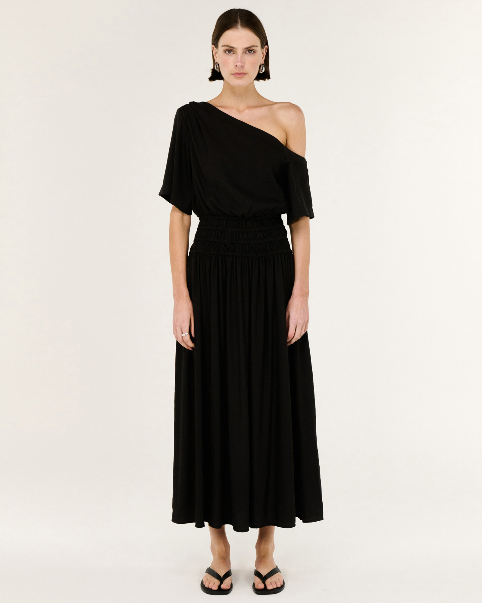 Seren Assym Midi Dress