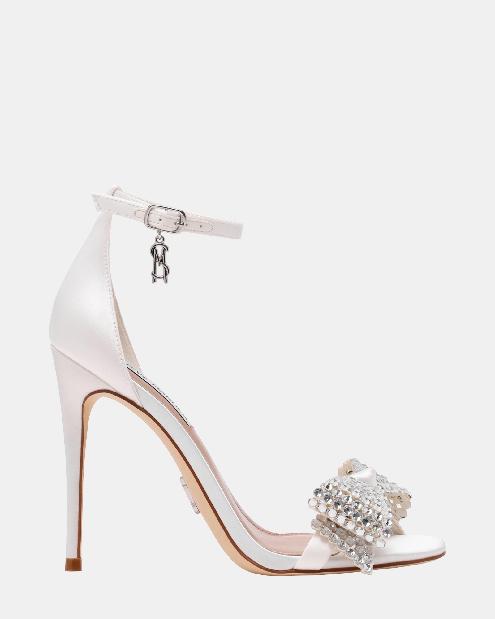 Newlywed Ivory Satin Heels