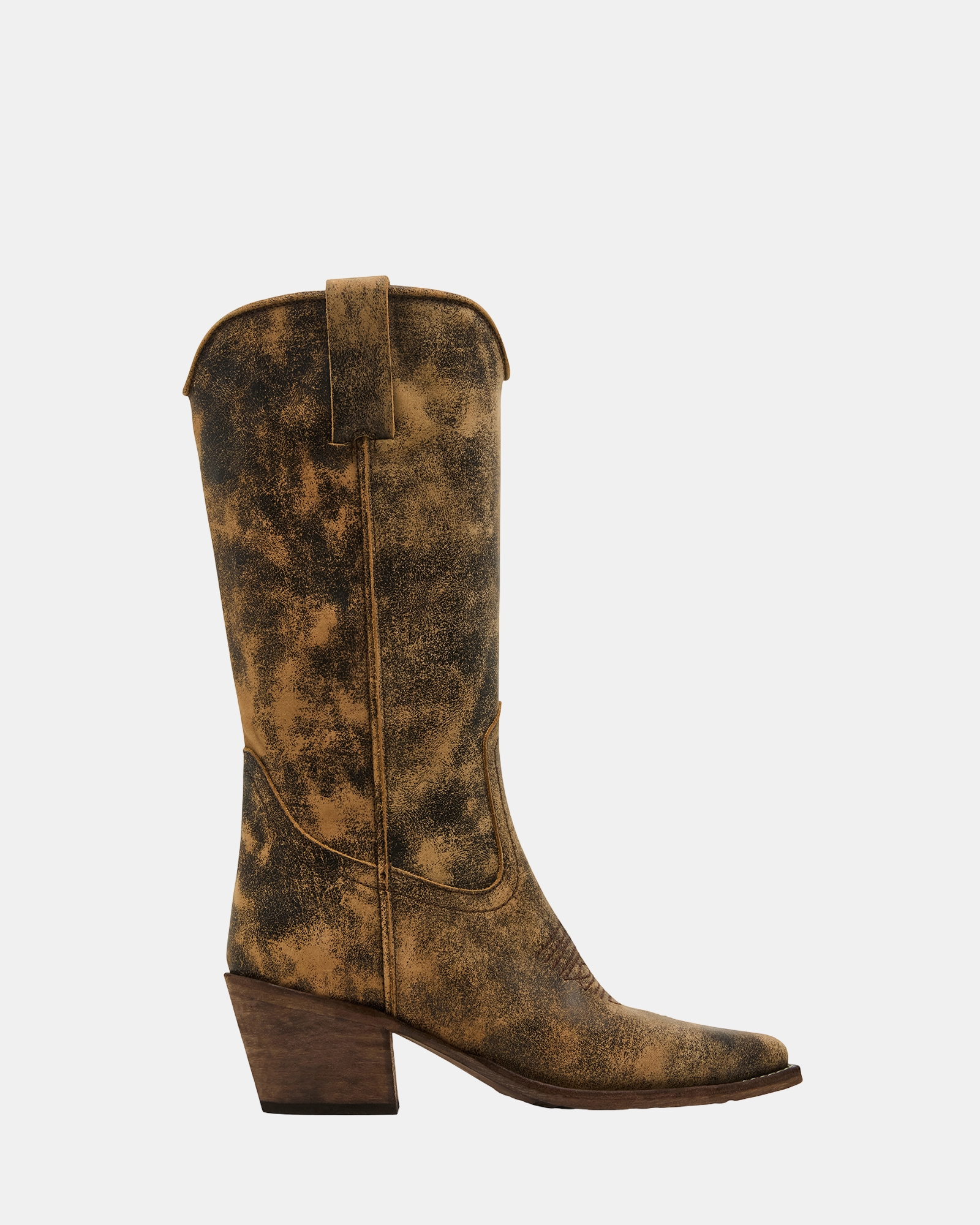 Albany Brown Distressed Boots