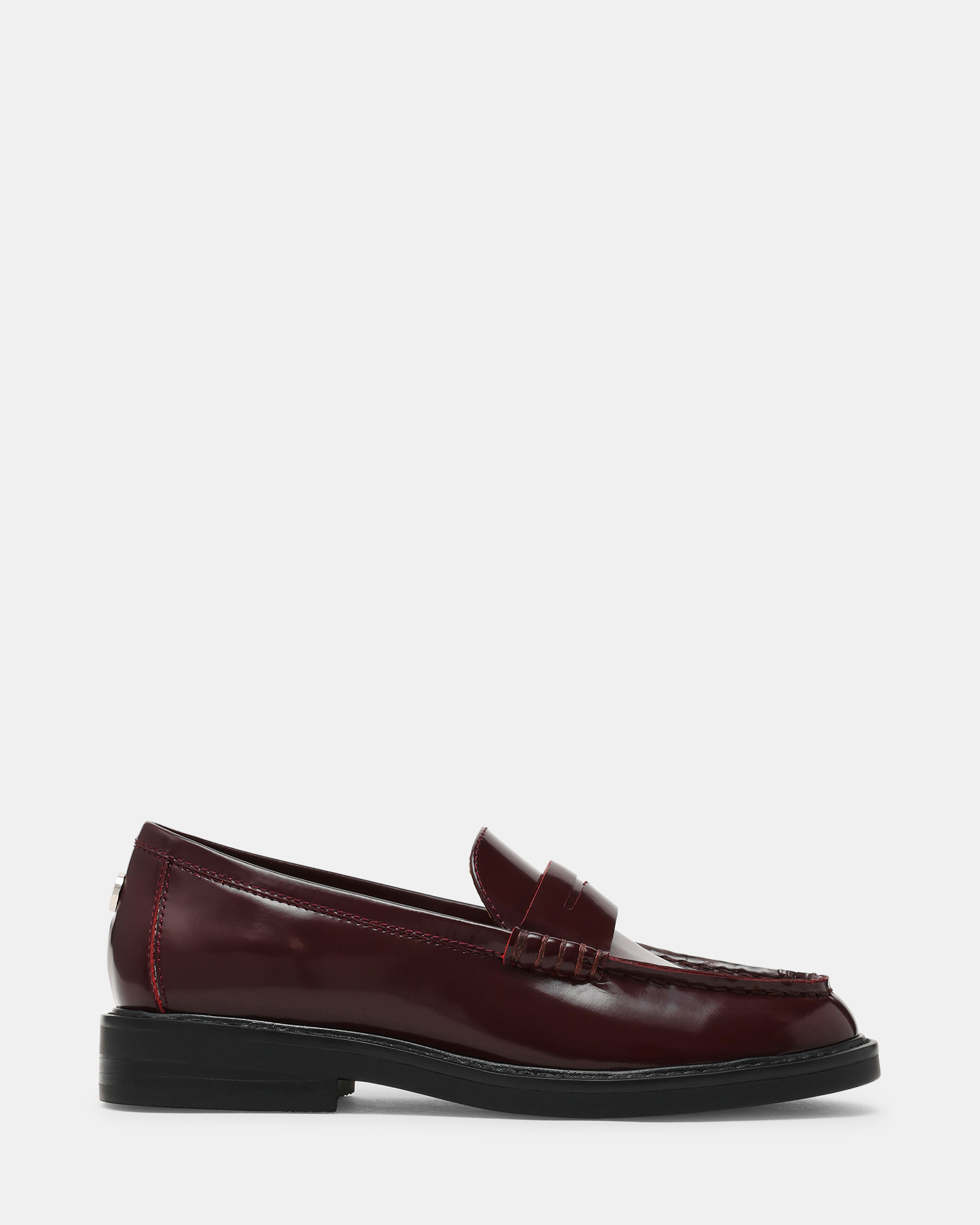 Adison Wine Leather Loafers