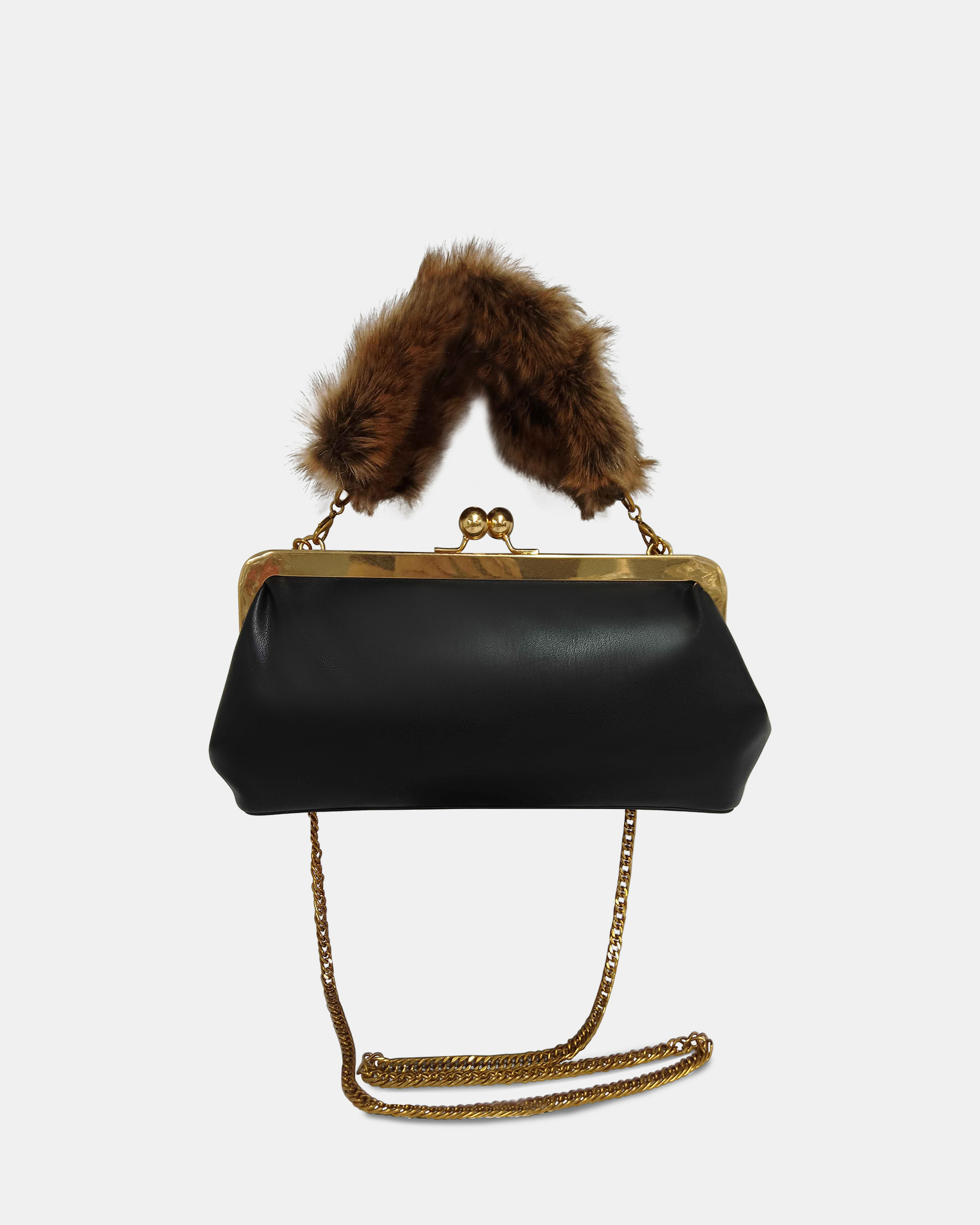 BAmira Black/Gold Handbag