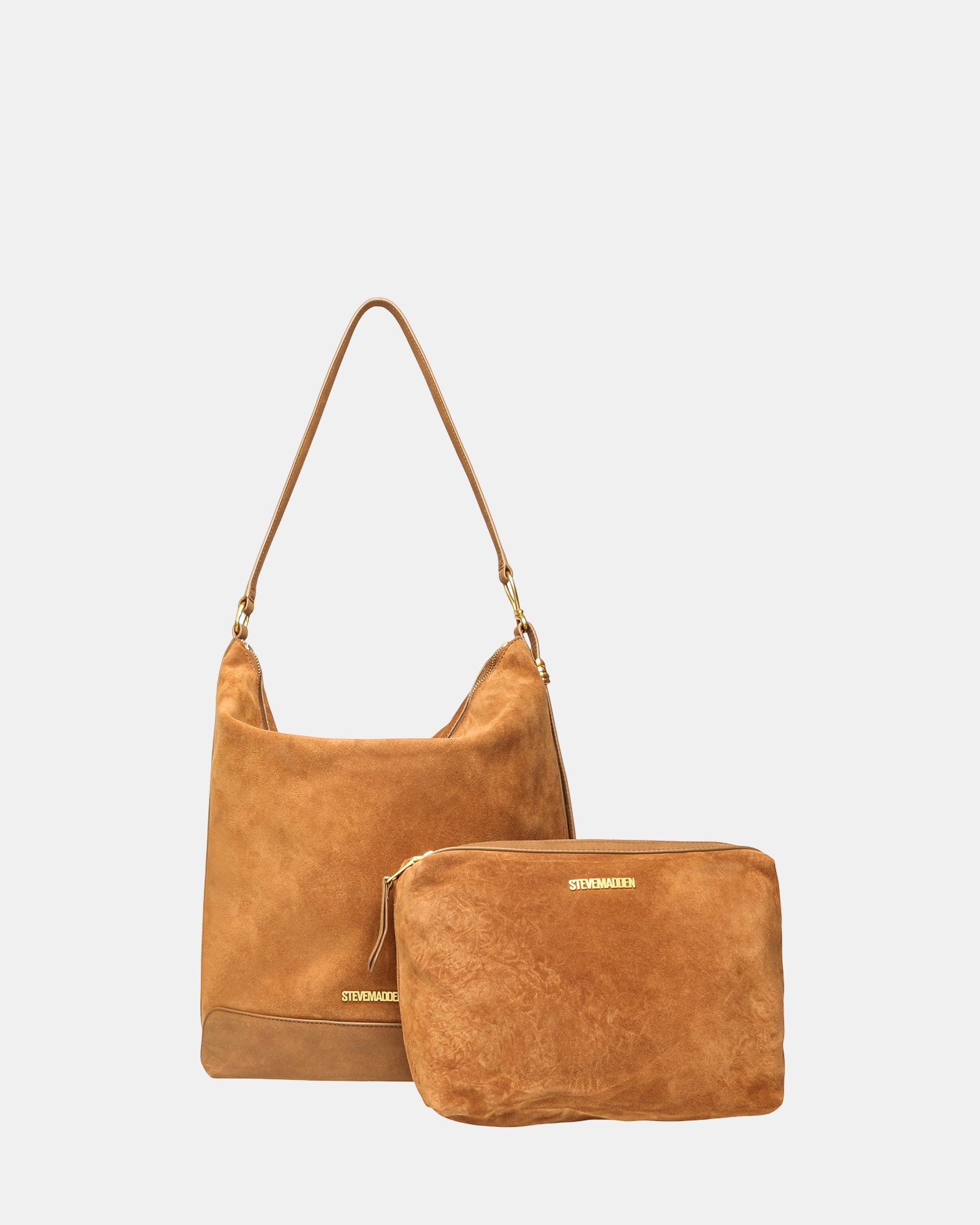 BMaybel Cognac/Gold Handbag