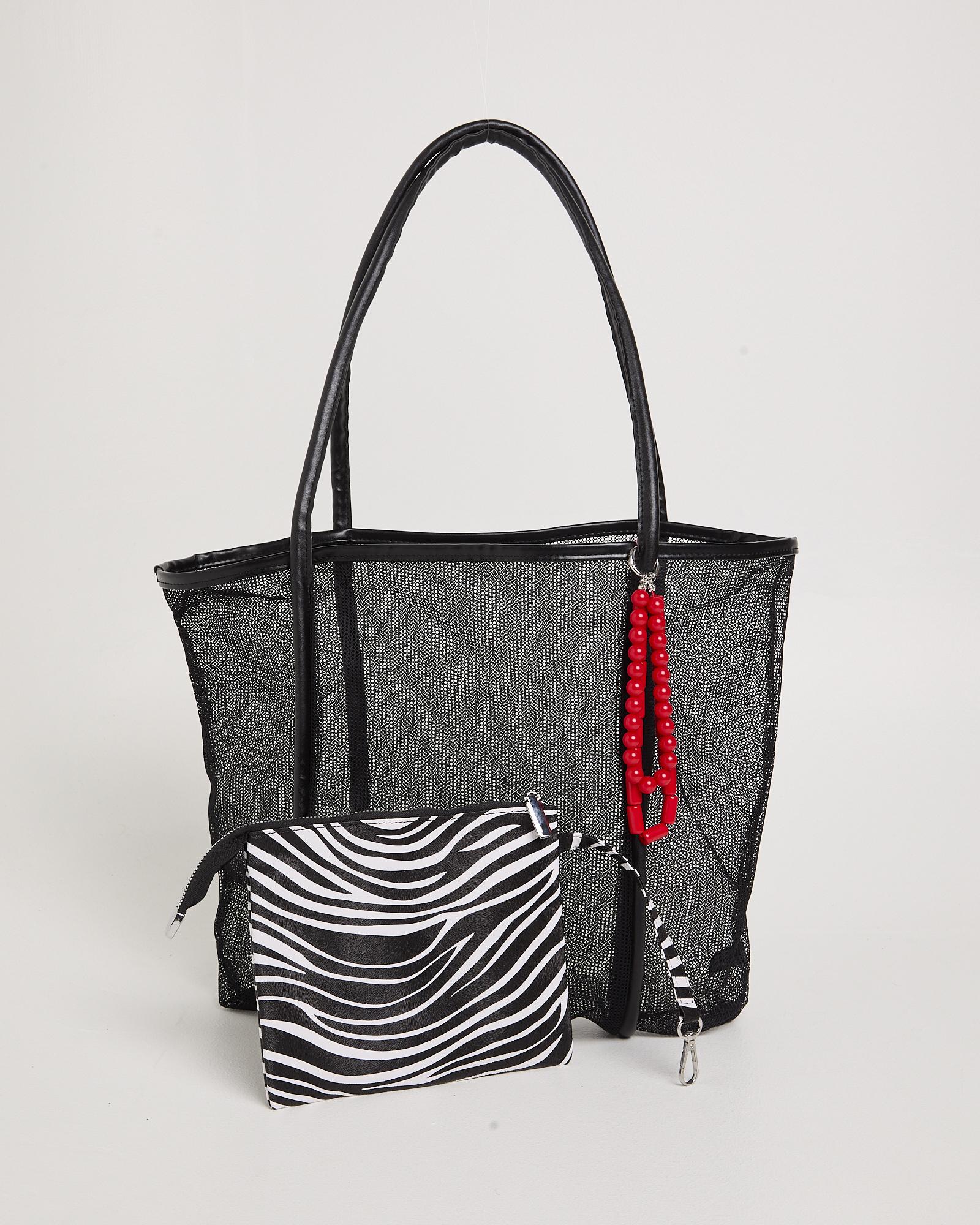 Callie Mesh Beach Bag