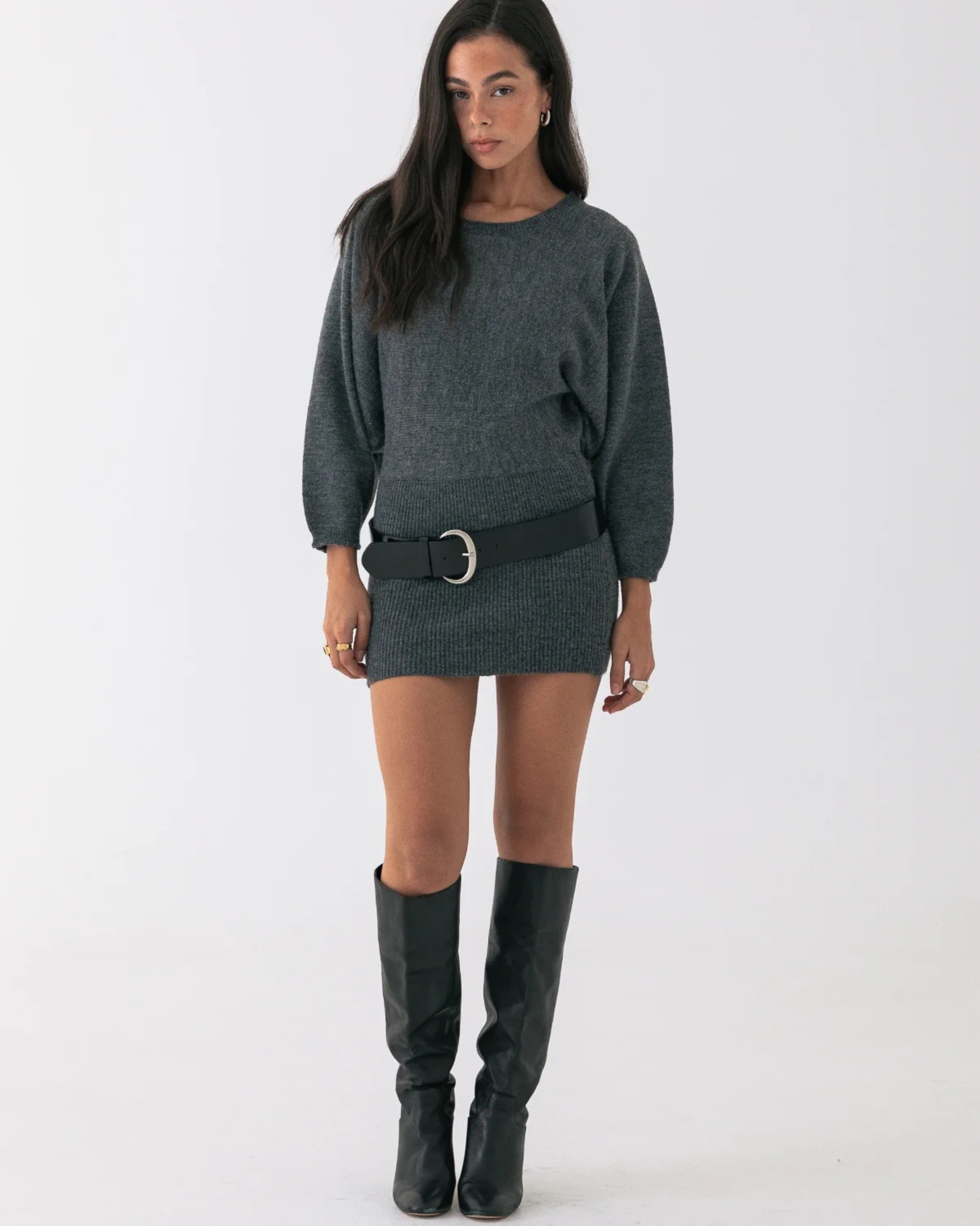 Knit Mini Dress