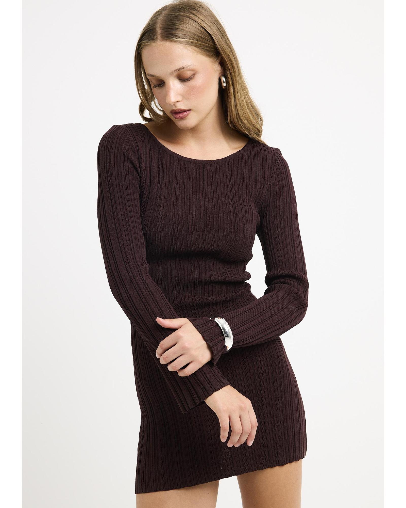 Tahlia Long Sleeve Knit Dress