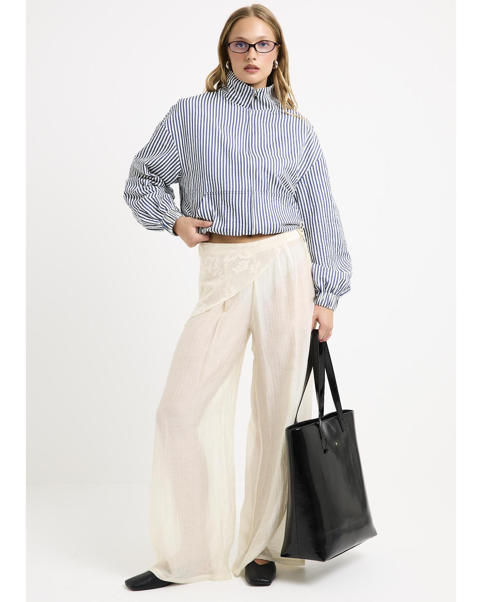 Jaqui Scarf Tie Pants